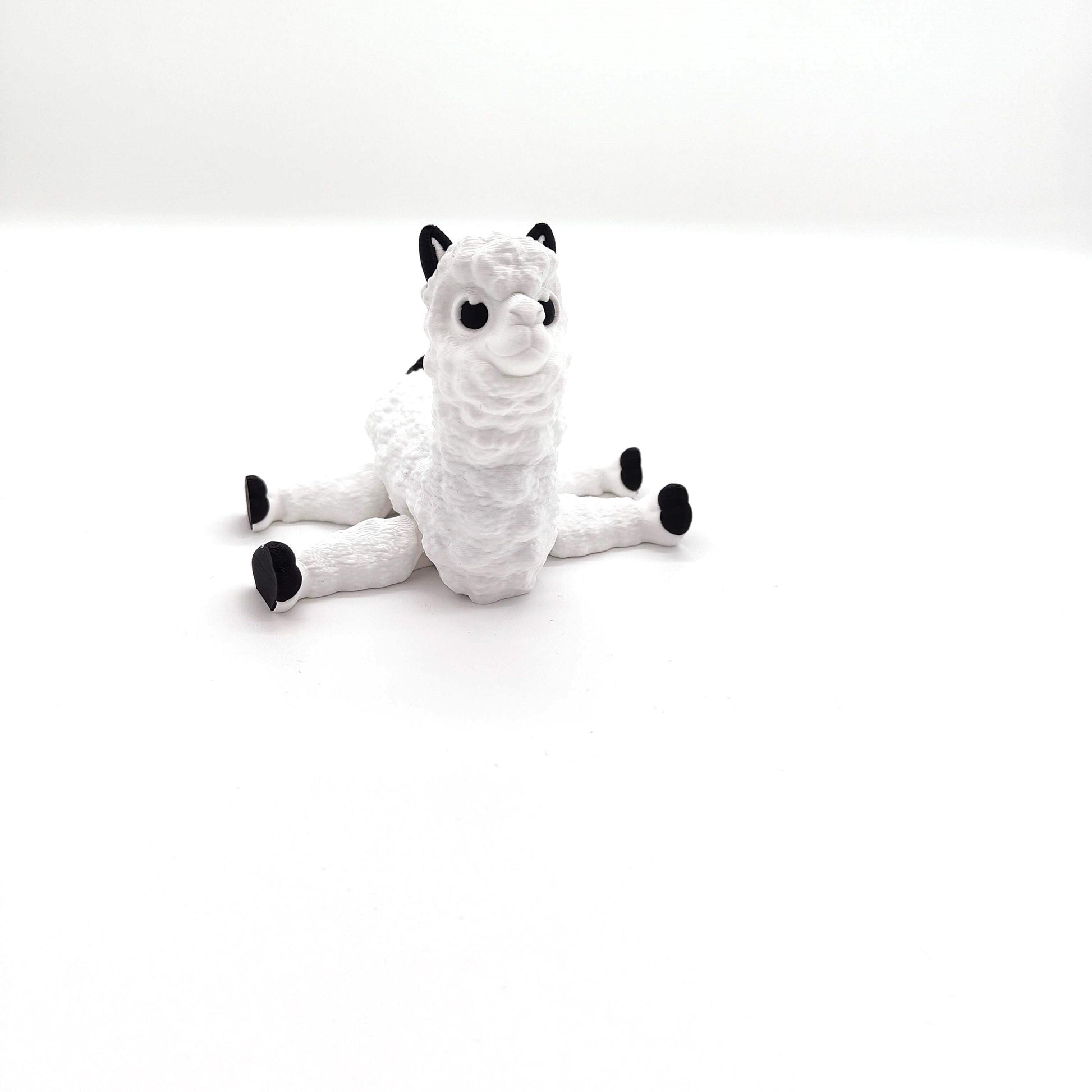 Articulated Alpaca - Customizable Main Colors for a Unique and Tailored Personal Touch | Figurine Statue | Flexi Alpaca | Art Sculpture