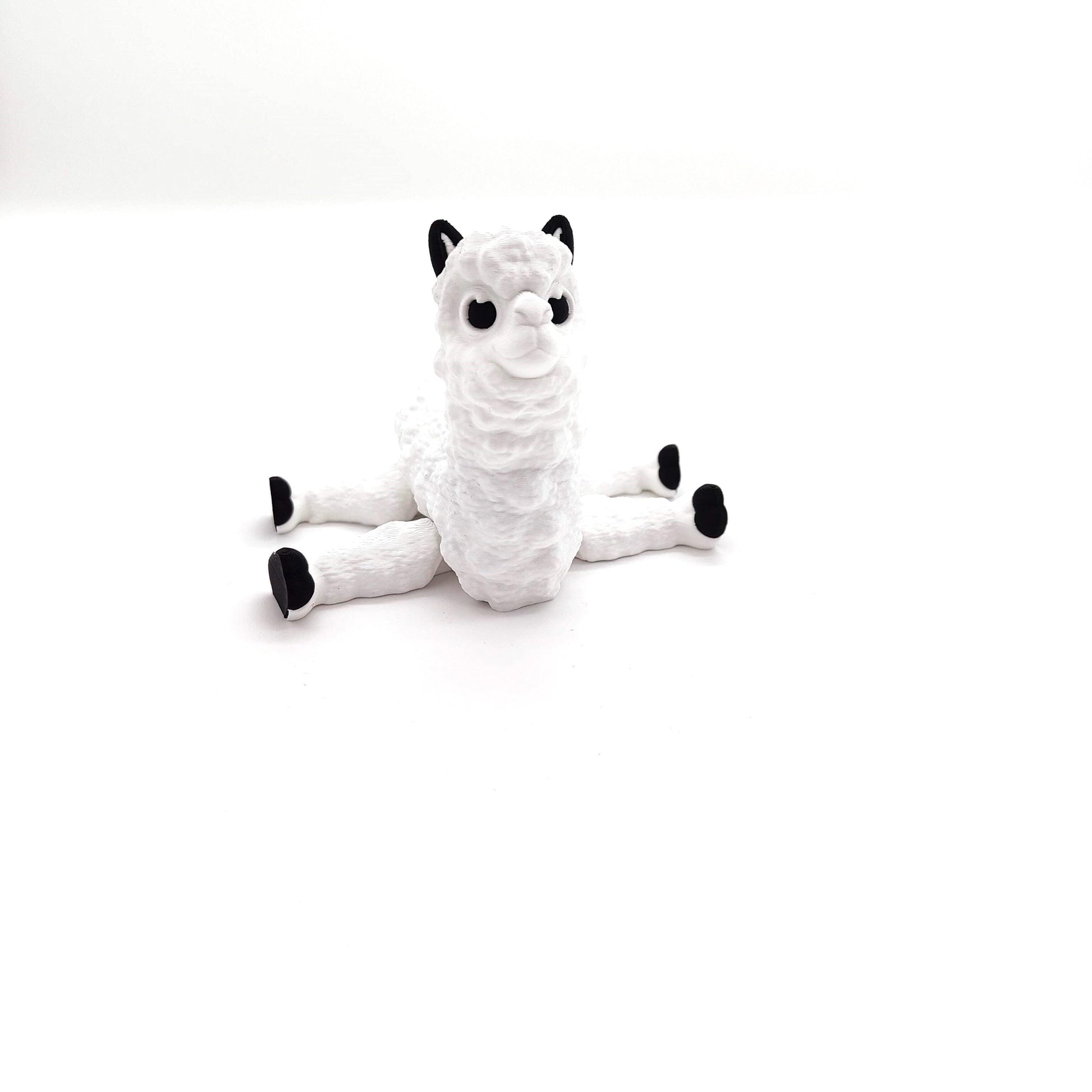Articulated Alpaca - Customizable Main Colors for a Unique and Tailored Personal Touch | Figurine Statue | Flexi Alpaca | Art Sculpture