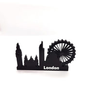 Stunning London Skyline Souvenir - Perfect UK Decor for Home, Shelf, or Desk