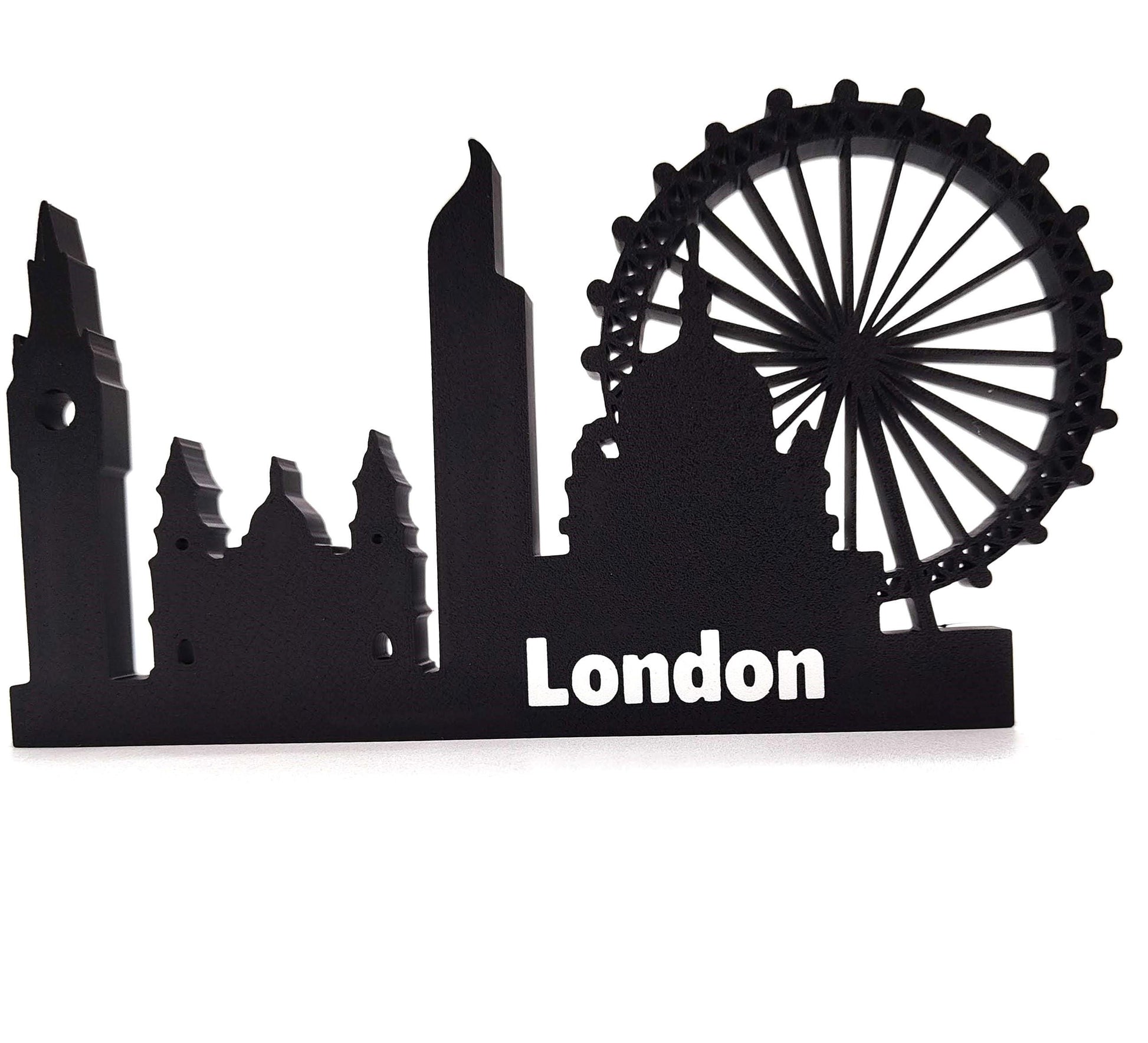 Stunning London Skyline Souvenir - Perfect UK Decor for Home, Shelf, or Desk