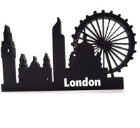 Stunning London Skyline Souvenir - Perfect UK Decor for Home, Shelf, or Desk