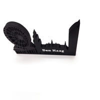 The Hague Skyline Art – Perfect Home & Bookshelf Decor | Den Haag Collectible, Netherlands Souvenir and Gift