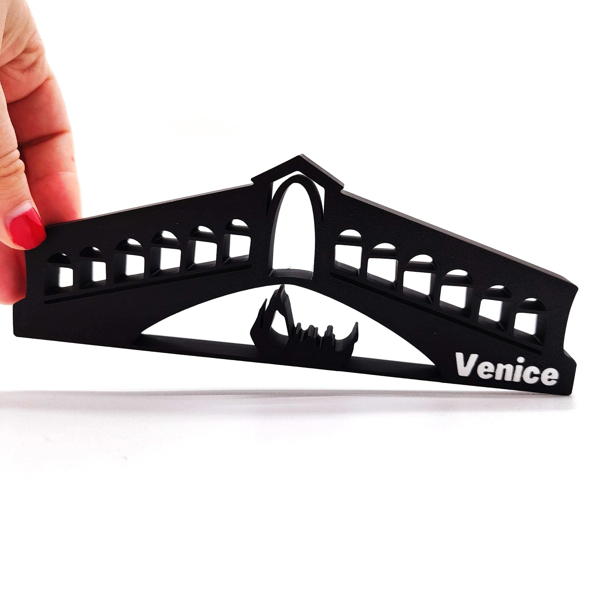 Elegant Venice Decoration – Italy Souvenir with Bridge and Gondola Scene | Perfect Memory Gift from Venice