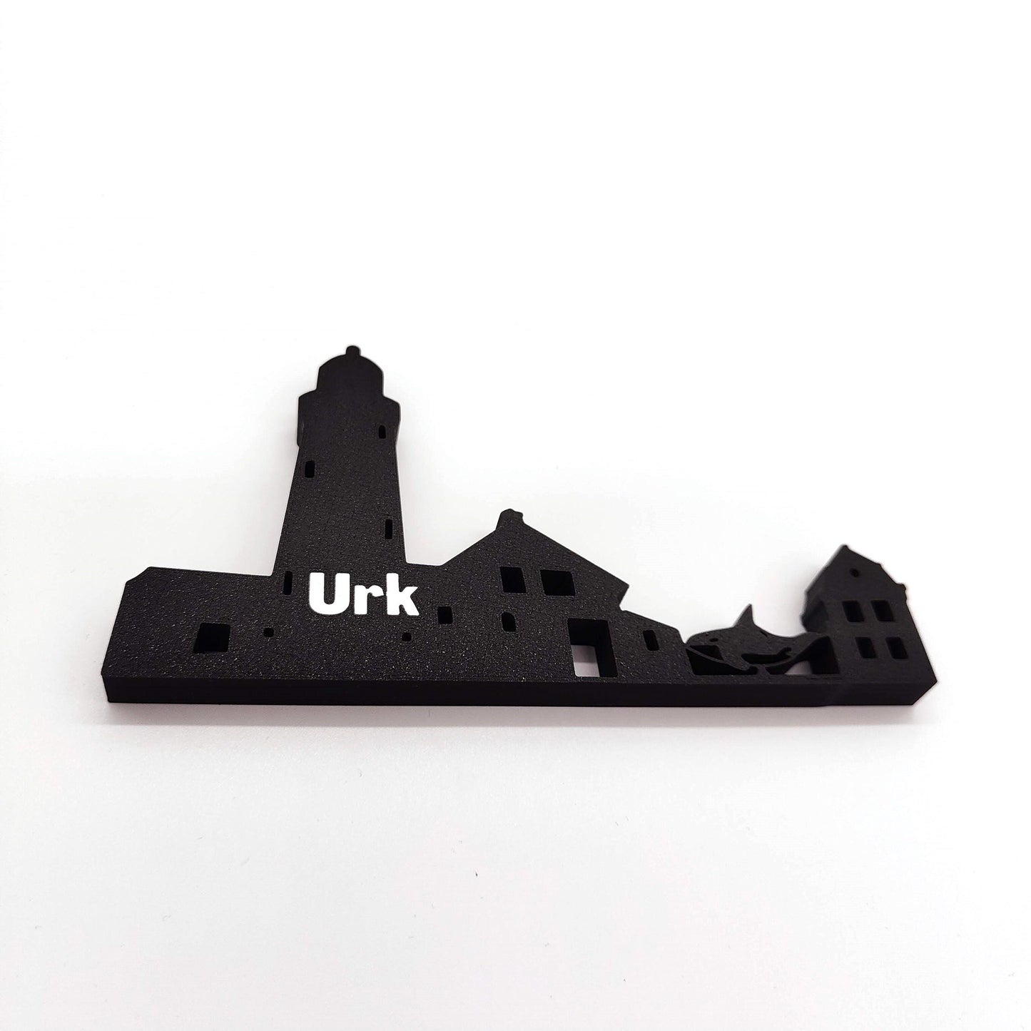 Urk Skyline Collectible | Detailed Netherlands Cityscape Art | Perfect for Home Décor, Office, or Bookshelf Display