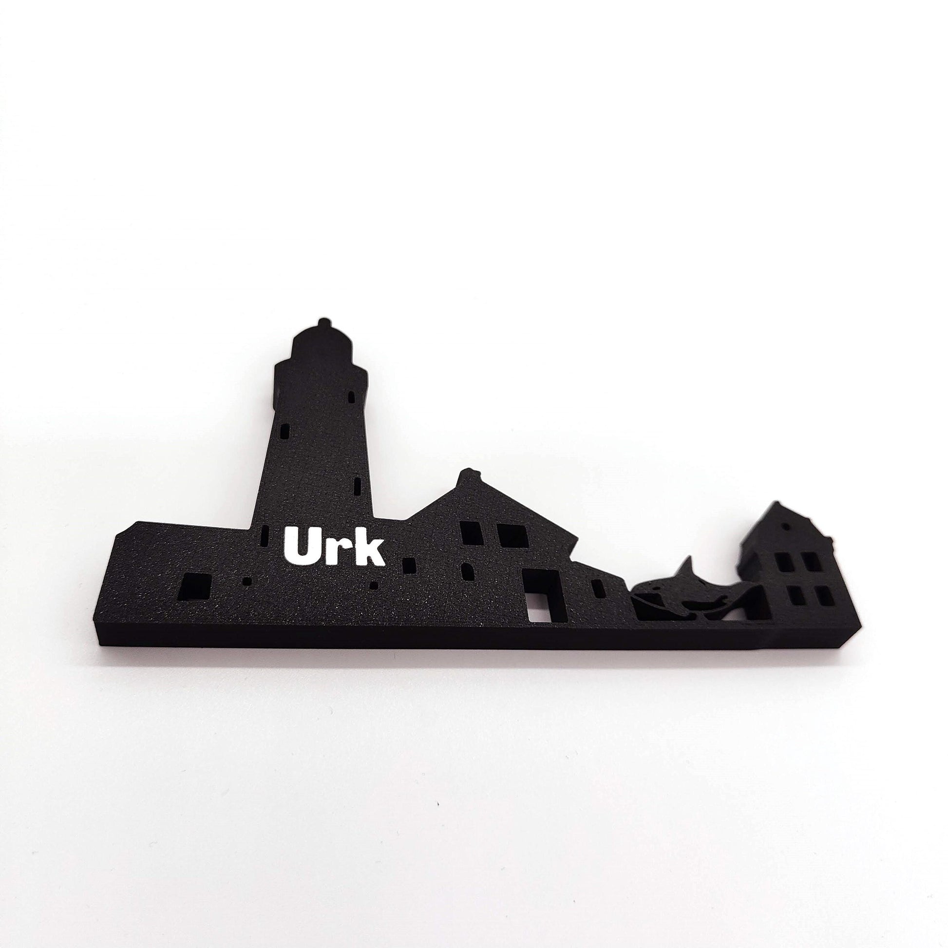 Urk Skyline Collectible | Detailed Netherlands Cityscape Art | Perfect for Home Décor, Office, or Bookshelf Display