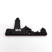 Urk Skyline Collectible | Detailed Netherlands Cityscape Art | Perfect for Home Décor, Office, or Bookshelf Display