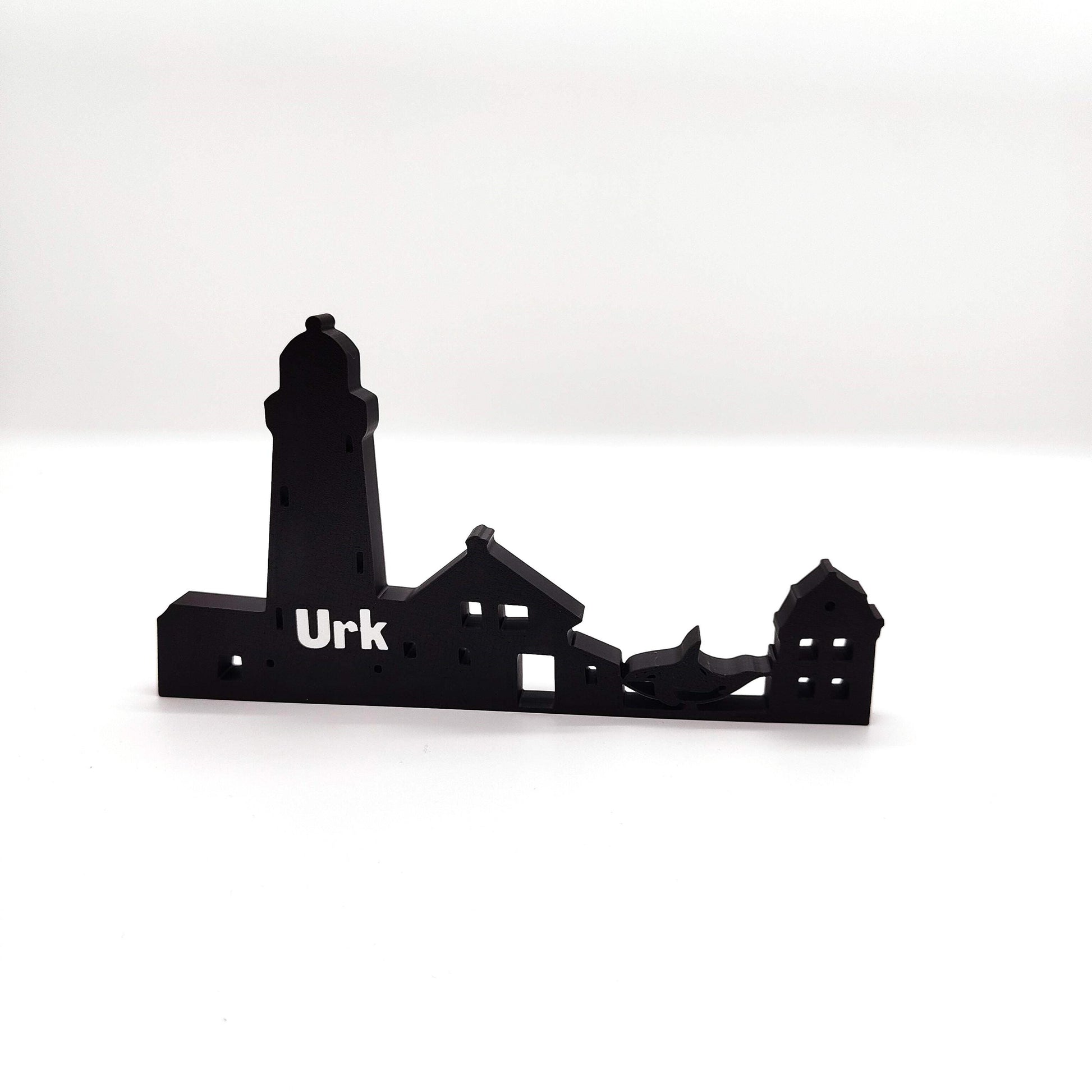 Urk Skyline Collectible | Detailed Netherlands Cityscape Art | Perfect for Home Décor, Office, or Bookshelf Display
