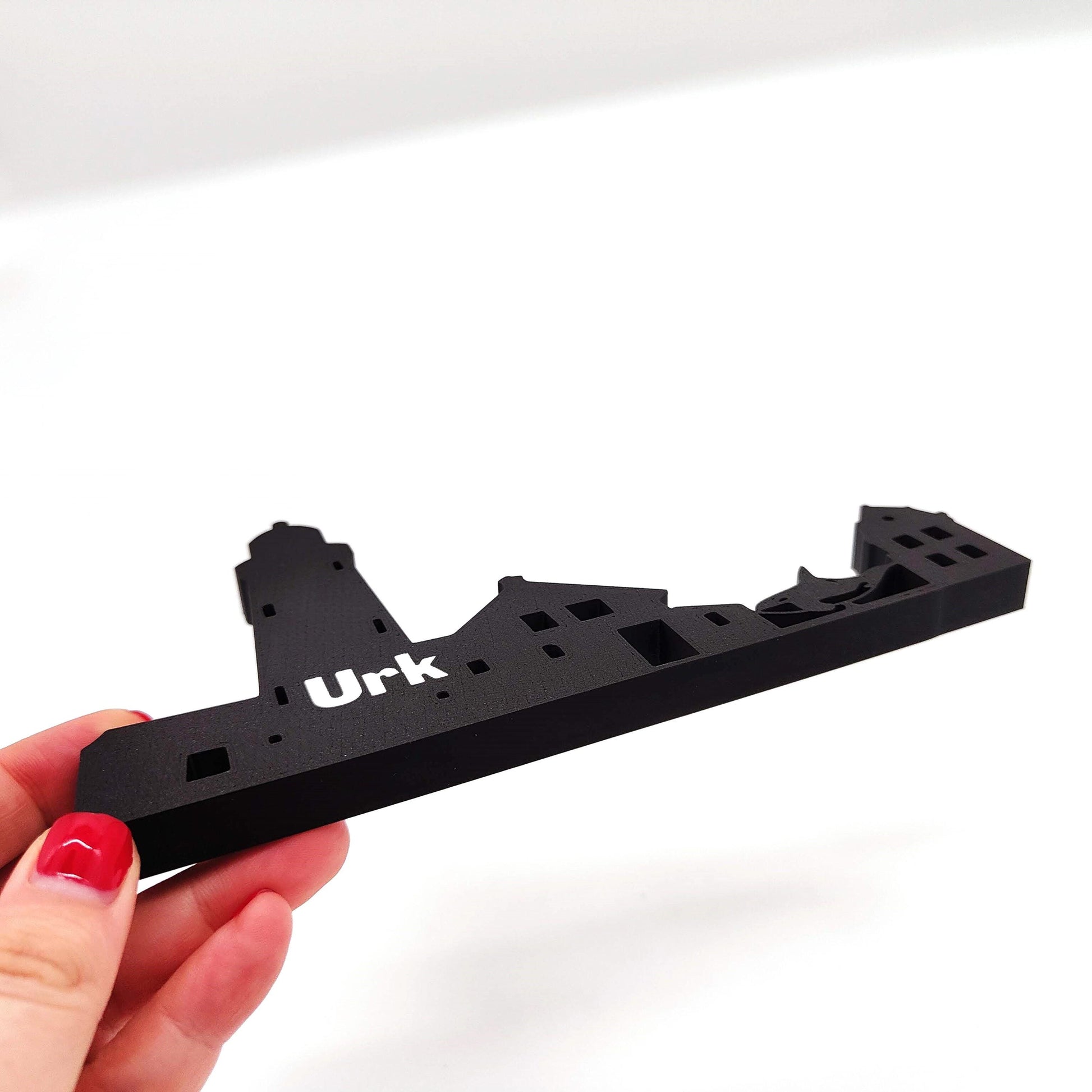 Urk Skyline Collectible | Detailed Netherlands Cityscape Art | Perfect for Home Décor, Office, or Bookshelf Display