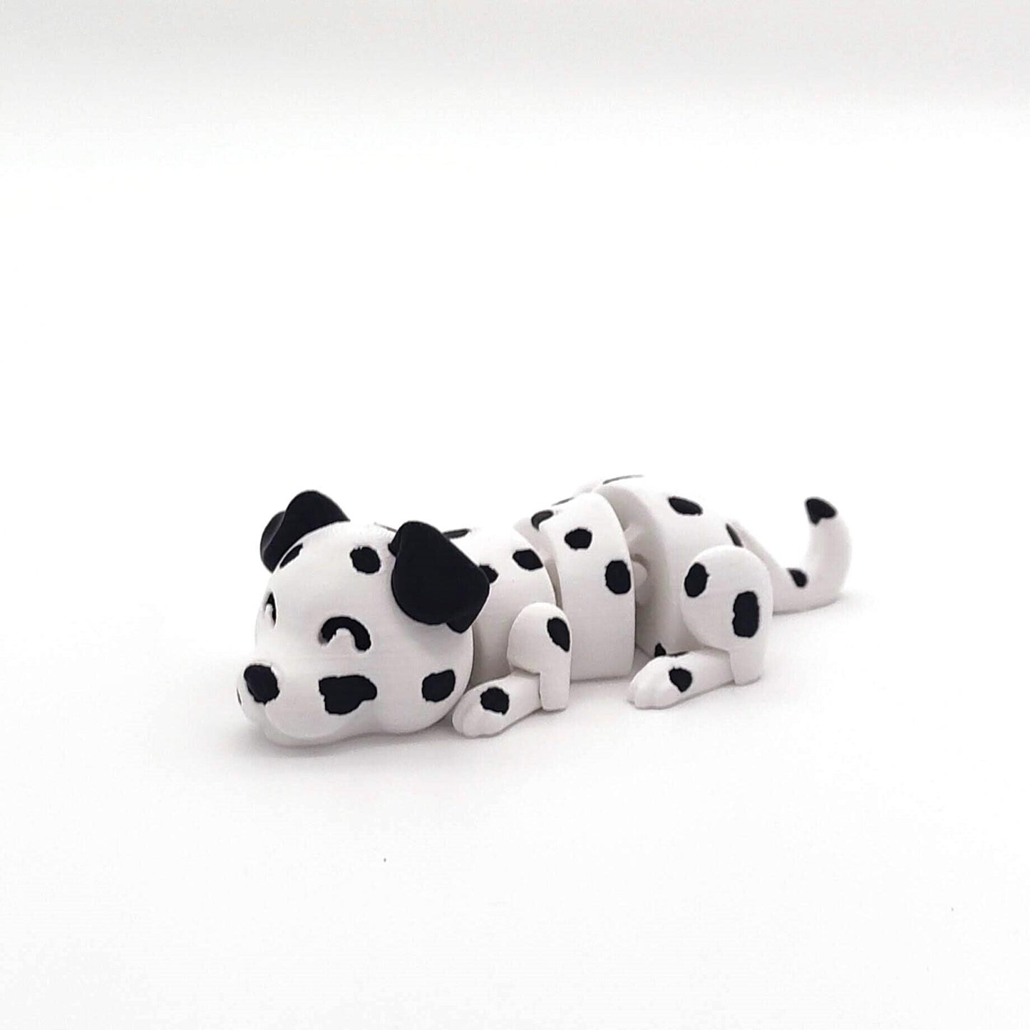 Articulated Dalmatian Fidget Toy, Unique Stress Relief Gift, Perfect for Kids & Adults, Collectible Dalmatian Figurine