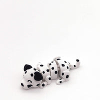 Articulated Dalmatian Fidget Toy, Unique Stress Relief Gift, Perfect for Kids & Adults, Collectible Dalmatian Figurine