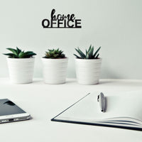 Home Office Sign– Wall Sign, Perfect Housewarming Gift & Stylish Art Decor, Decor for Your Home Workspace