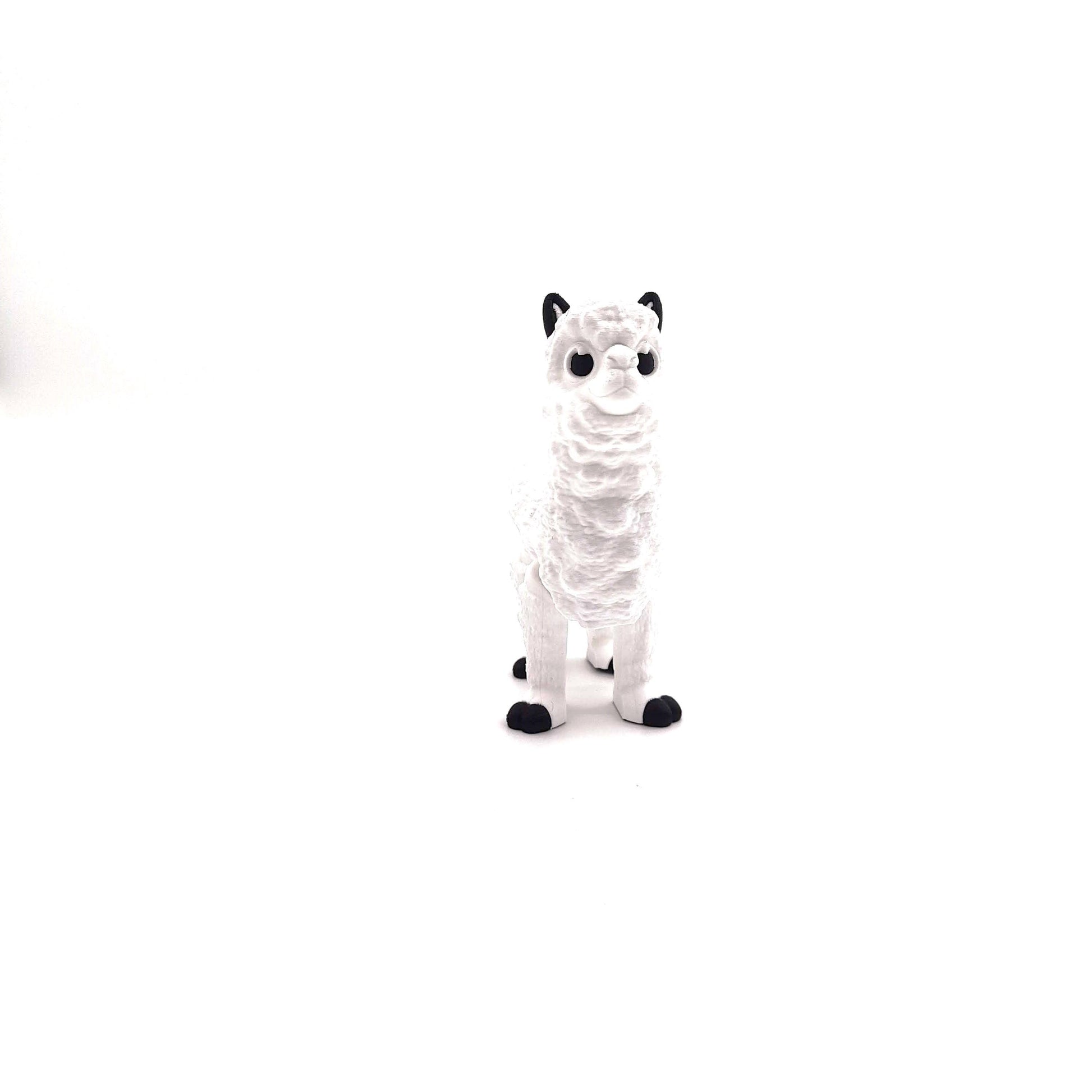 Articulated Alpaca - Customizable Main Colors for a Unique and Tailored Personal Touch | Figurine Statue | Flexi Alpaca | Art Sculpture