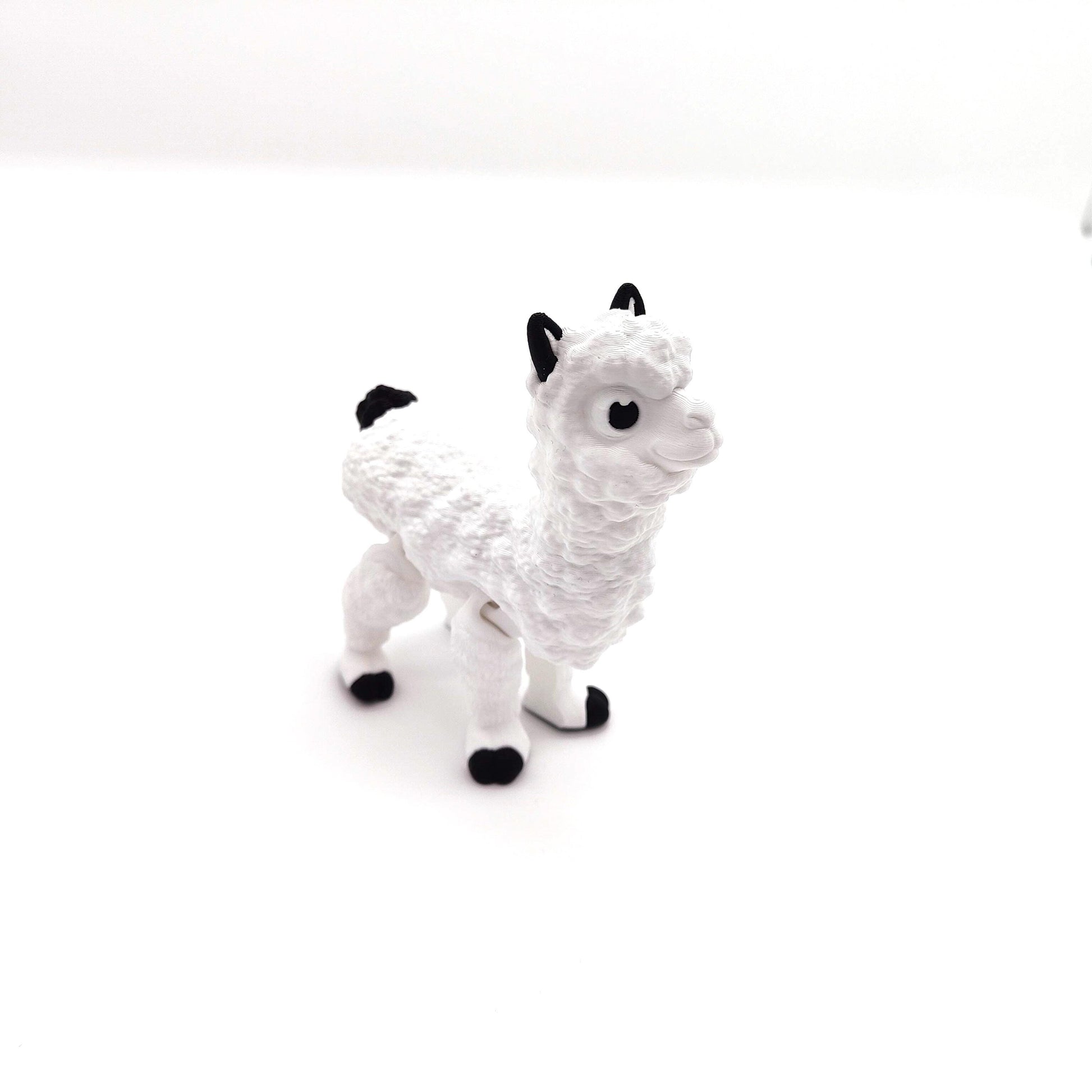 Articulated Alpaca - Customizable Main Colors for a Unique and Tailored Personal Touch | Figurine Statue | Flexi Alpaca | Art Sculpture