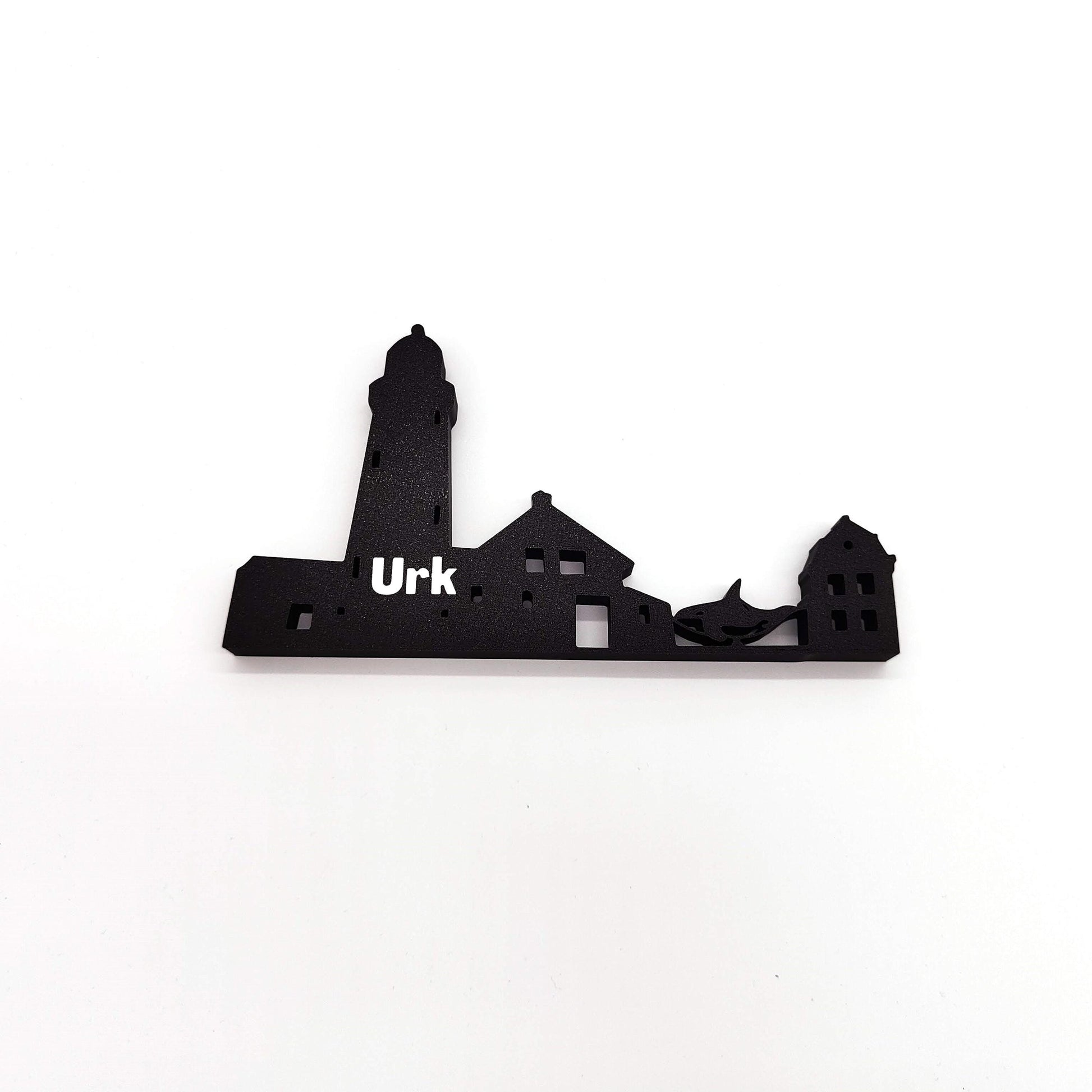Urk Skyline Collectible | Detailed Netherlands Cityscape Art | Perfect for Home Décor, Office, or Bookshelf Display