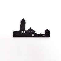 Urk Skyline Collectible | Detailed Netherlands Cityscape Art | Perfect for Home Décor, Office, or Bookshelf Display