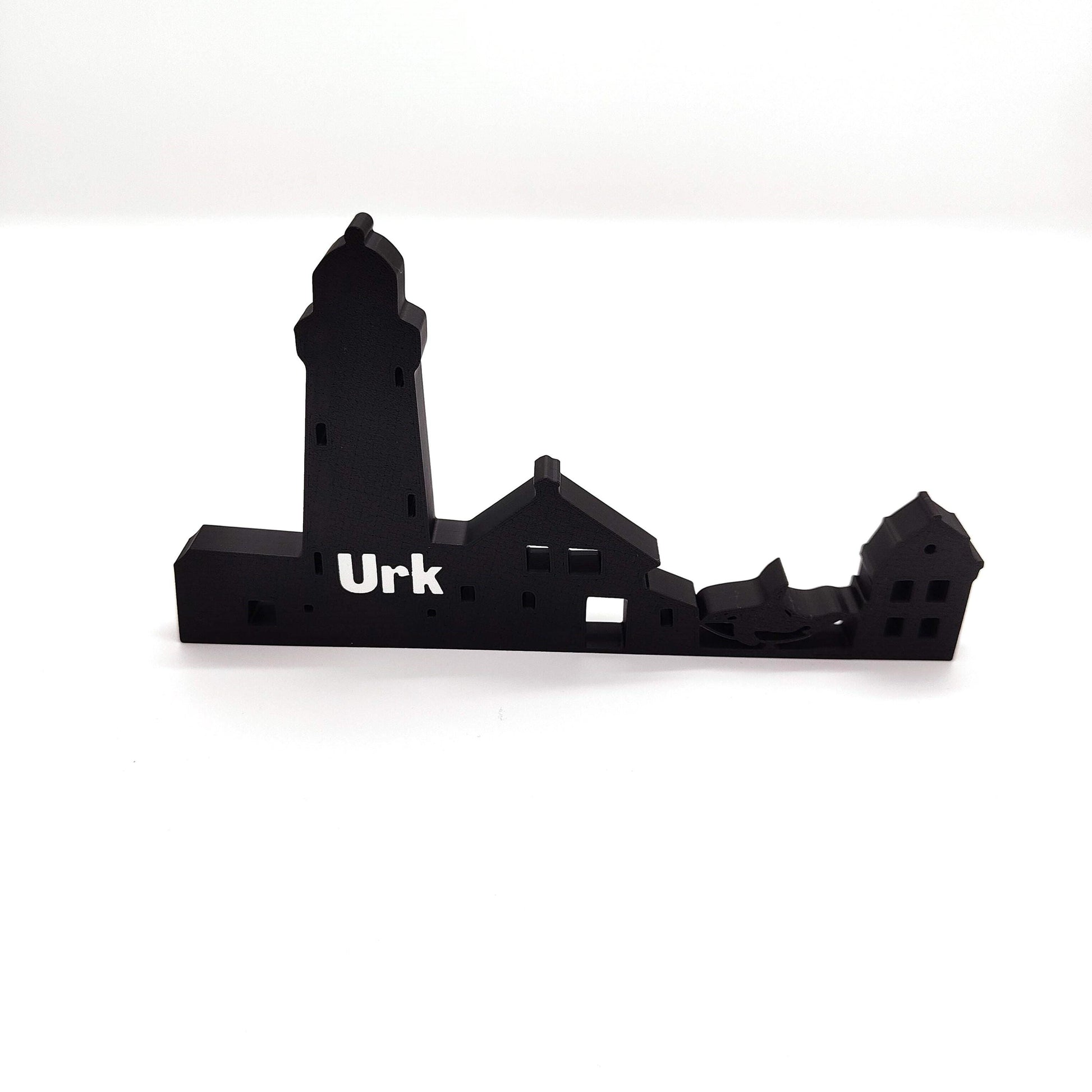Urk Skyline Collectible | Detailed Netherlands Cityscape Art | Perfect for Home Décor, Office, or Bookshelf Display