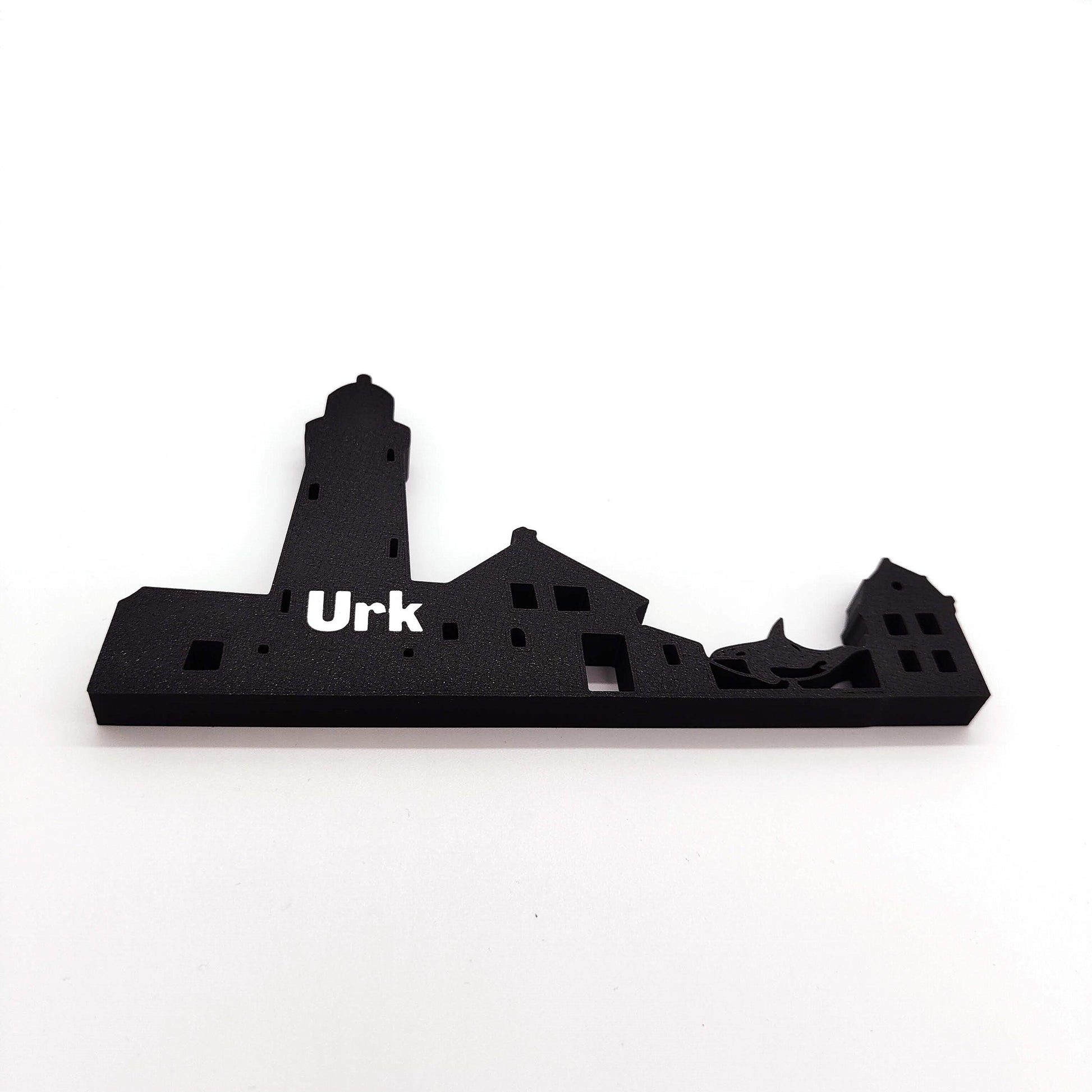 Urk Skyline Collectible | Detailed Netherlands Cityscape Art | Perfect for Home Décor, Office, or Bookshelf Display