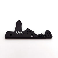 Urk Skyline Collectible | Detailed Netherlands Cityscape Art | Perfect for Home Décor, Office, or Bookshelf Display