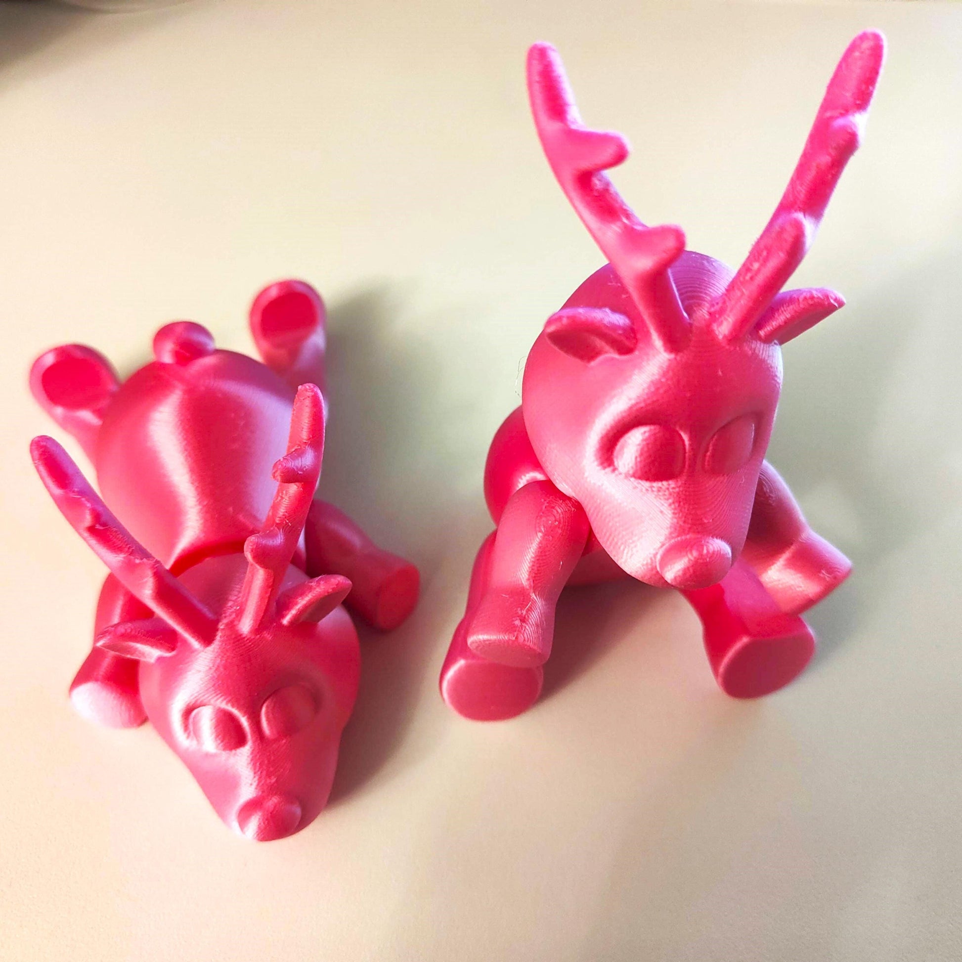 Reindeer Phone Stand - Sleek and Functional Design, Perfect for Both Home and Office Use, Desk Accessory That Holds Your Device Securely