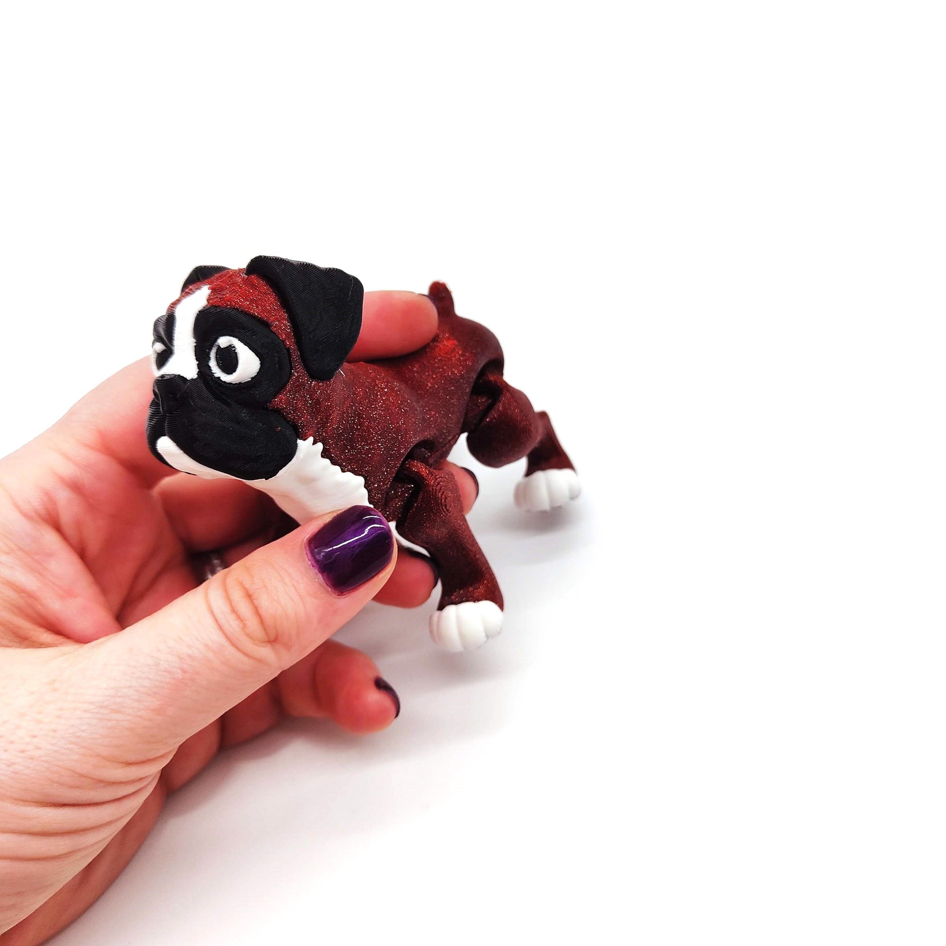 Articulated Bulldog Companion - A Must-Have for Pet Lovers and Collectors! Unique gift for dog lovers, desk pet, dog figurine