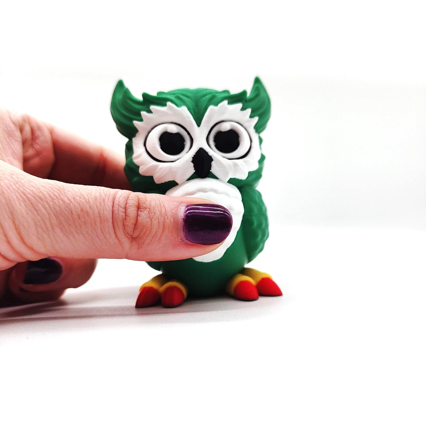 Enchanting Owl Figurine – Perfect for Home Décor, Office Desk Accent, Nursery, Gift – Rustic Woodland Charm, owl toy, owl sculpture