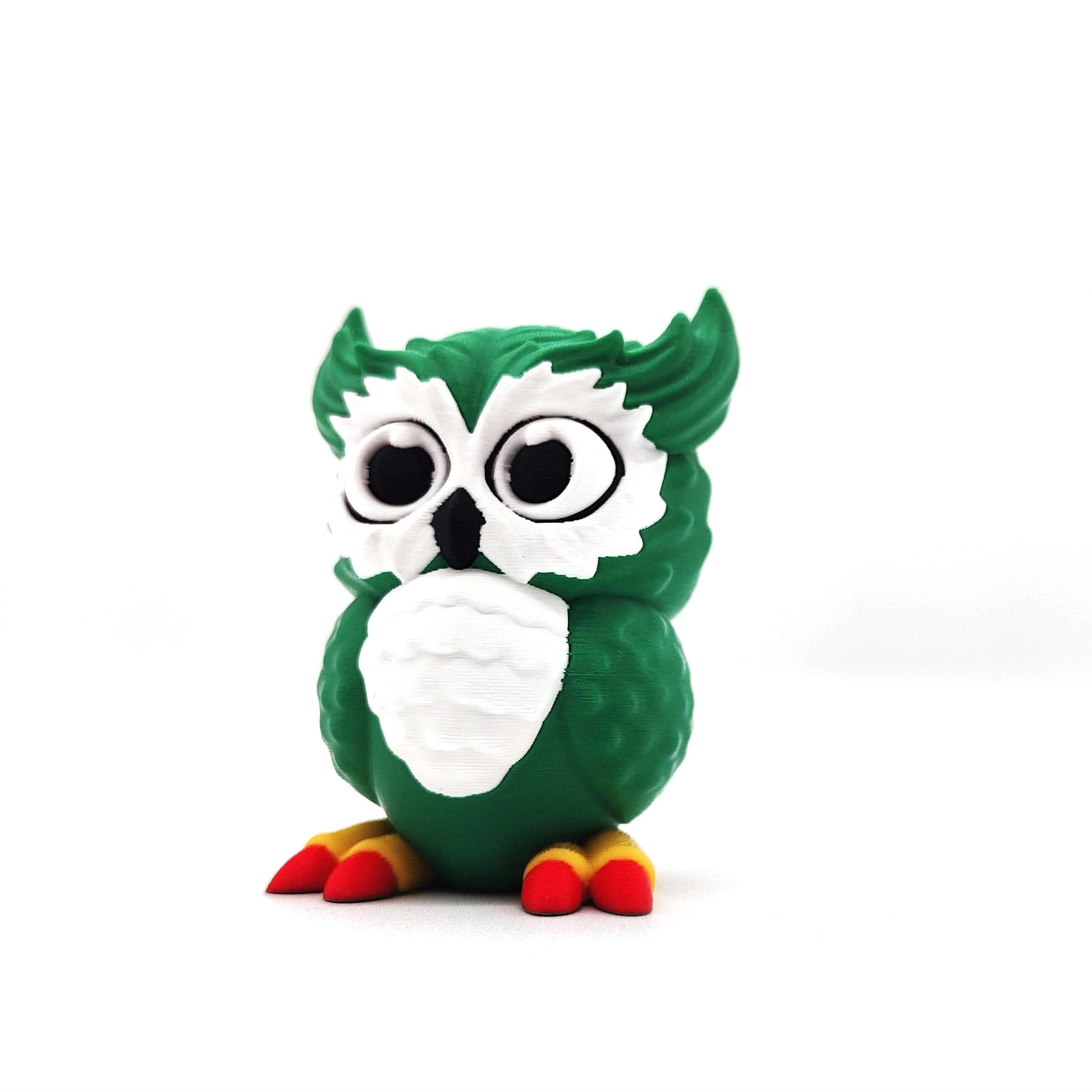 Enchanting Owl Figurine – Perfect for Home Décor, Office Desk Accent, Nursery, Gift – Rustic Woodland Charm, owl toy, owl sculpture