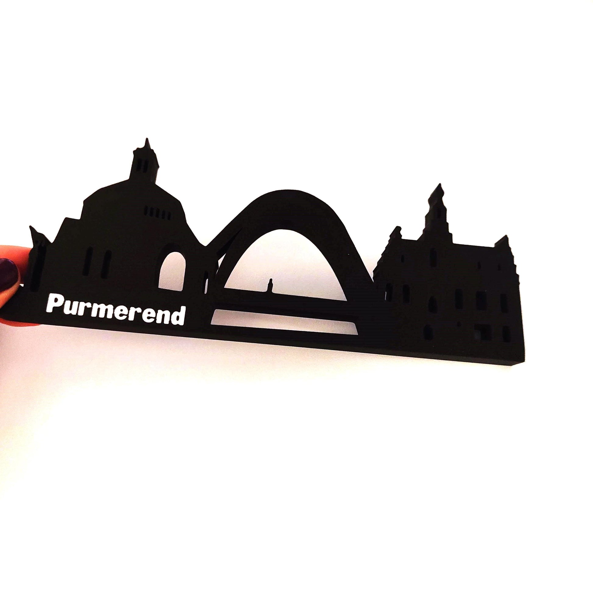 Purmerend Skyline – Perfect for Modern Home Decor, Office Accents, or Unique Dutch Souvenirs