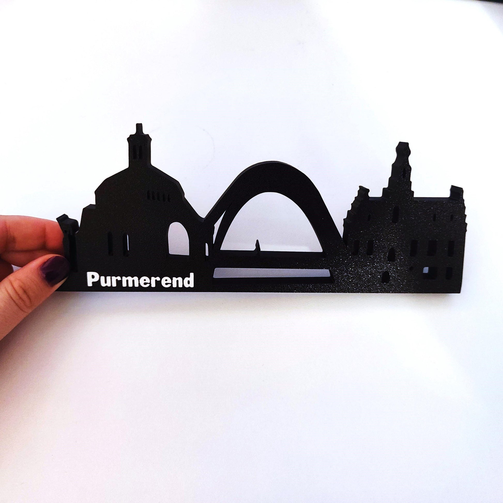 Purmerend Skyline – Perfect for Modern Home Decor, Office Accents, or Unique Dutch Souvenirs