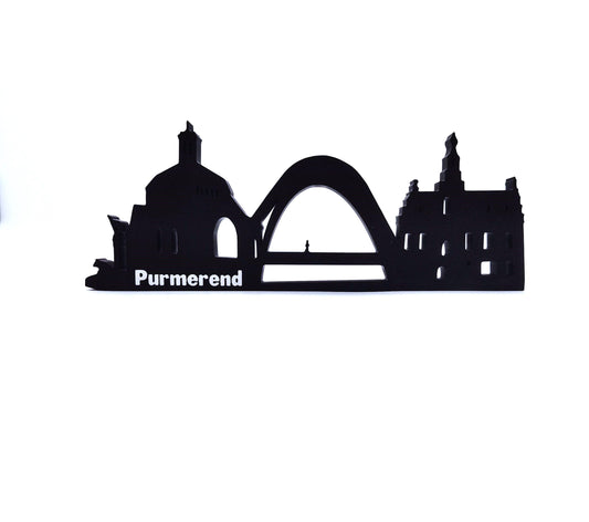 Purmerend Skyline – Perfect for Modern Home Decor, Office Accents, or Unique Dutch Souvenirs