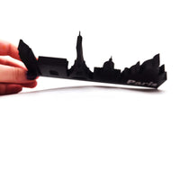 Paris Skyline Decoration – Featuring the Eiffel Tower, Arc de Triomphe, and Iconic Landmarks – Perfect French-Themed Home Décor or Gift