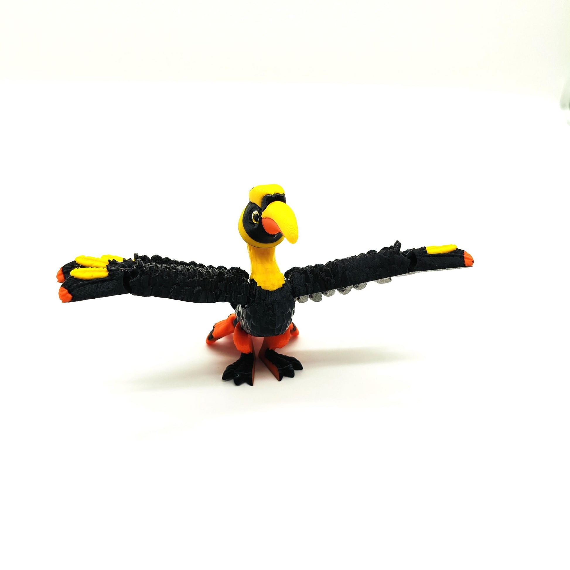 Hornbill Bird Figurine – Exotic Bird-Themed Home Décor – Nature-Inspired Wildlife Ornament – Perfect Gift for Animal Lovers and Collectors