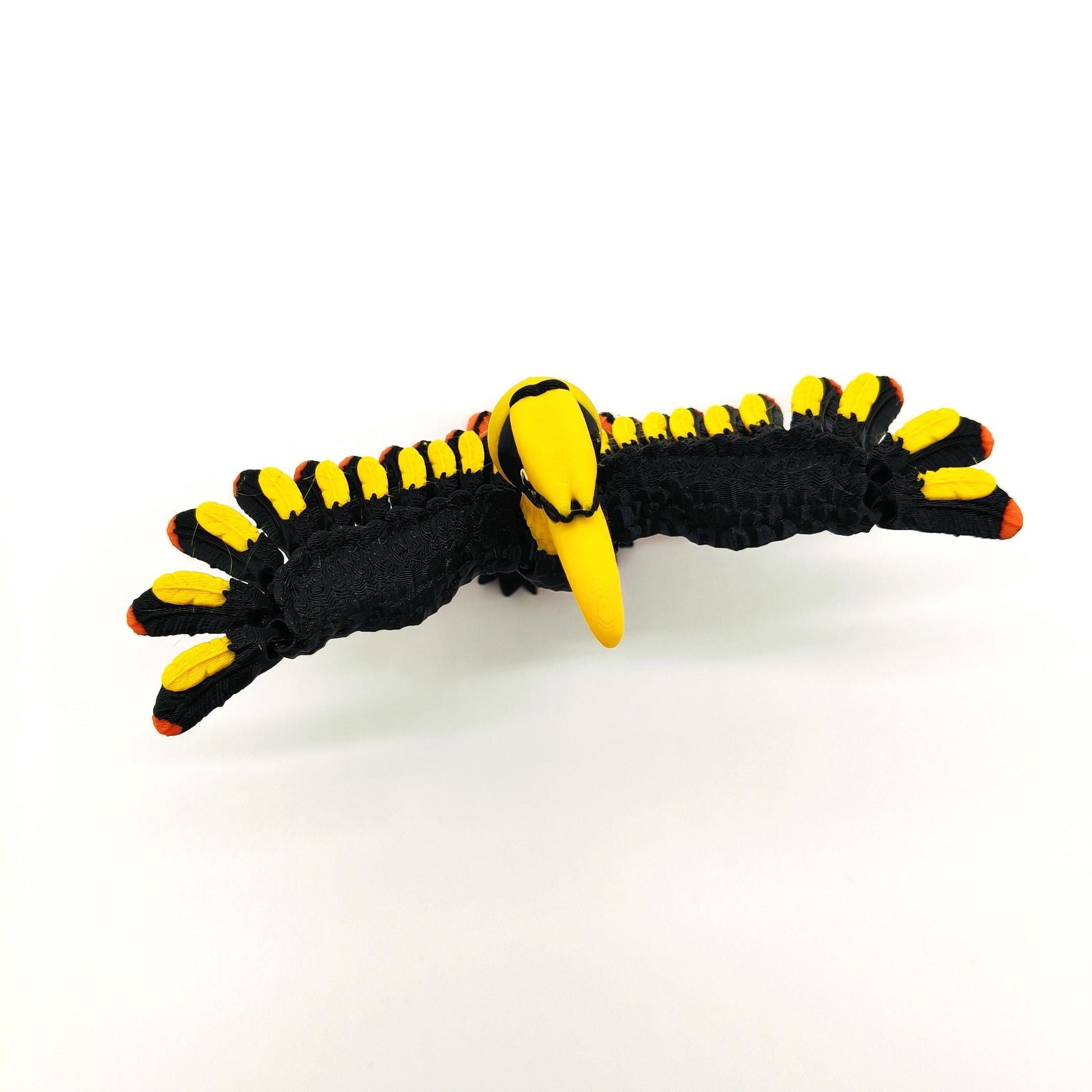 Hornbill Bird Figurine – Exotic Bird-Themed Home Décor – Nature-Inspired Wildlife Ornament – Perfect Gift for Animal Lovers and Collectors