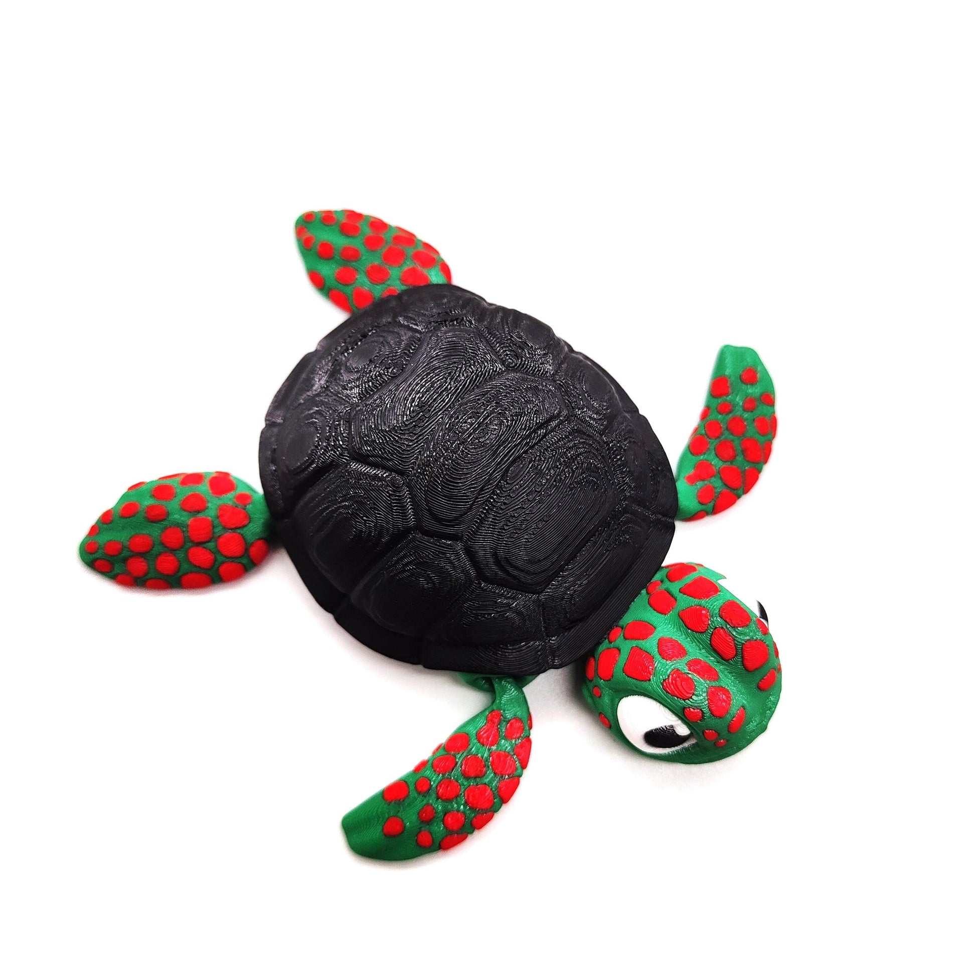 Articulated Turtle – Flexible, Handcrafted Turtle Figure for Play, Display, or Collecting – Perfect Gift for Turtle Lovers