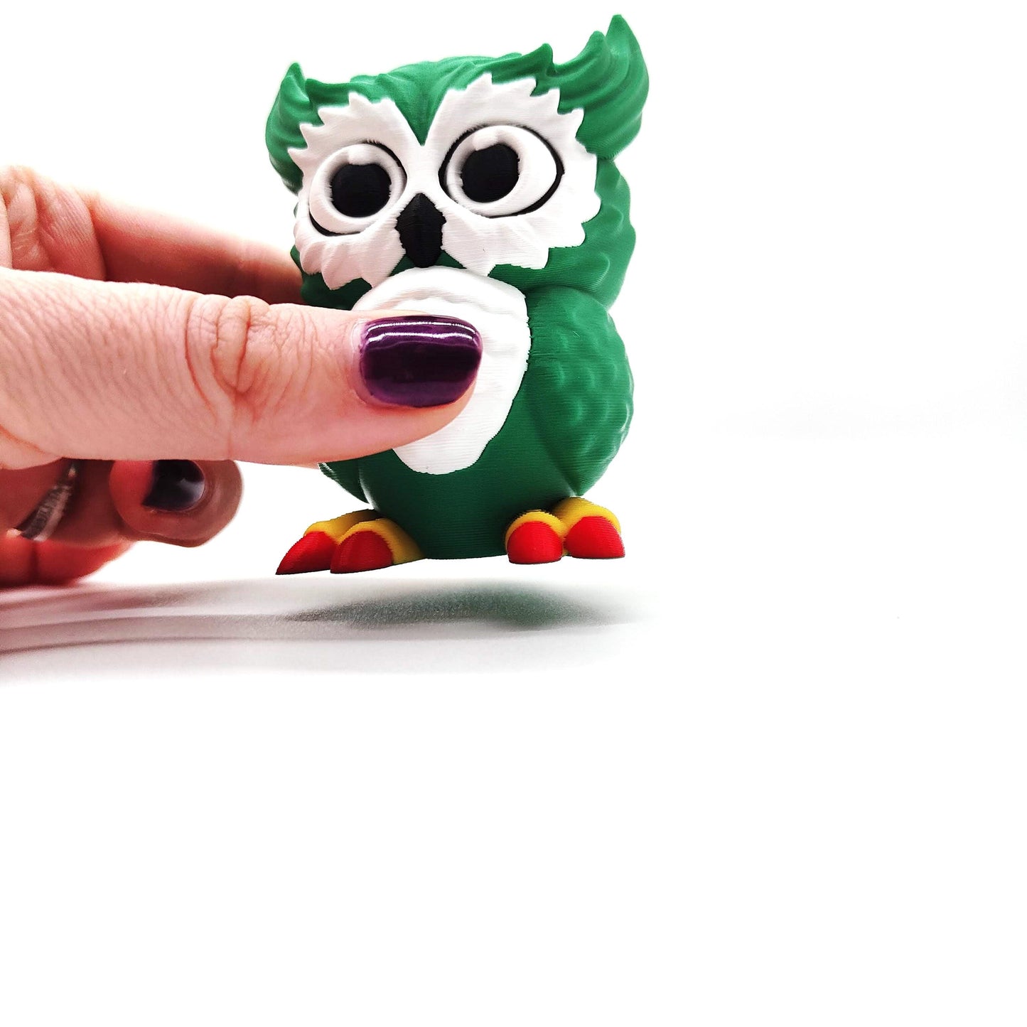 Enchanting Owl Figurine – Perfect for Home Décor, Office Desk Accent, Nursery, Gift – Rustic Woodland Charm, owl toy, owl sculpture