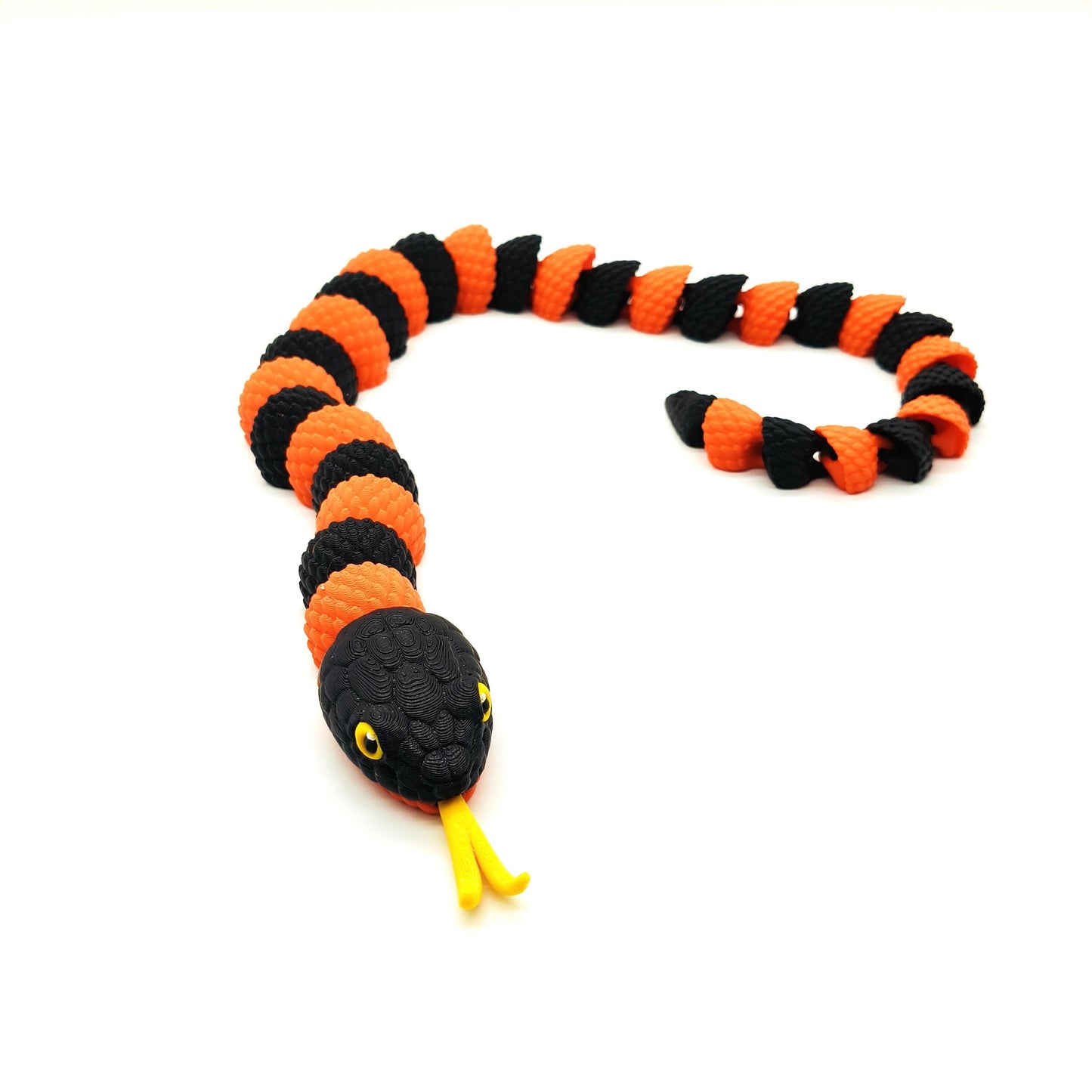 Copperhead Snake Toy - Movable Snake Figure, Perfect for Display, or Educational Use, Gift for Snake Lovers and Nature Enthusiasts