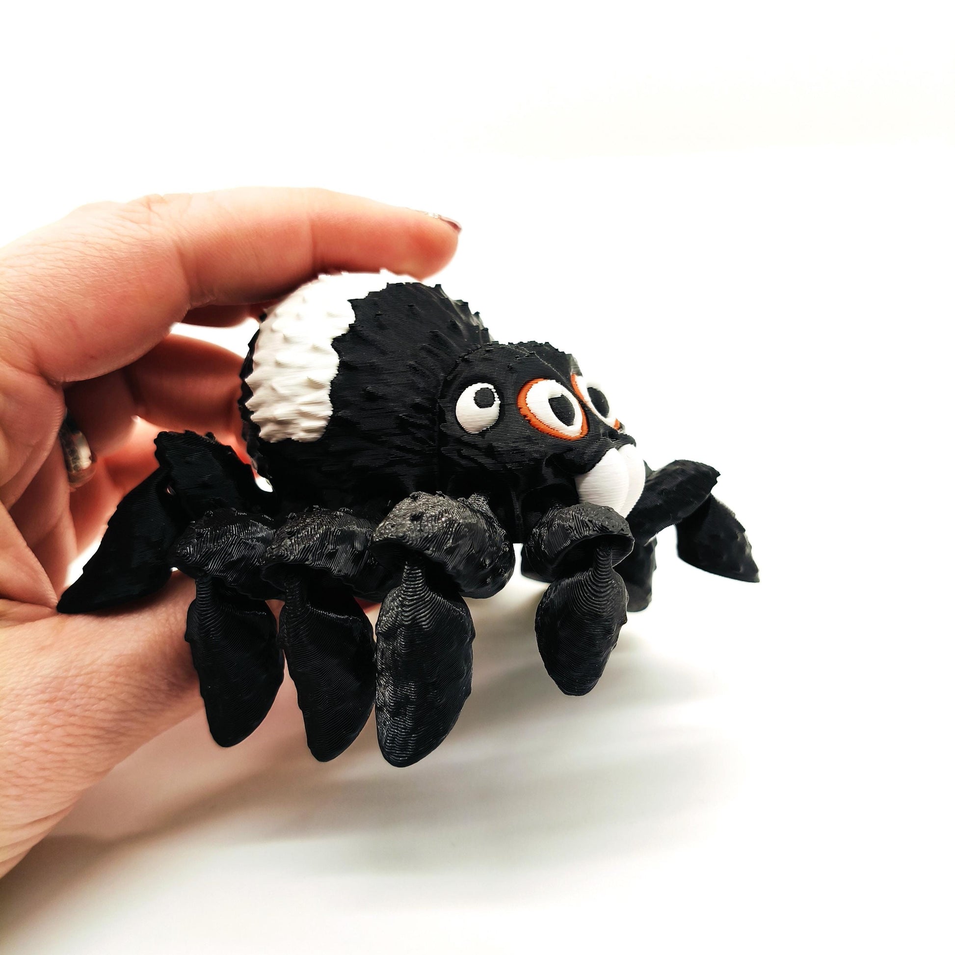Cute Spider, Adorable Spider Figurine, Perfect for Cute Halloween Decor, Spooky but Sweet Decor Piece, Unique Gift for Spider Lovers