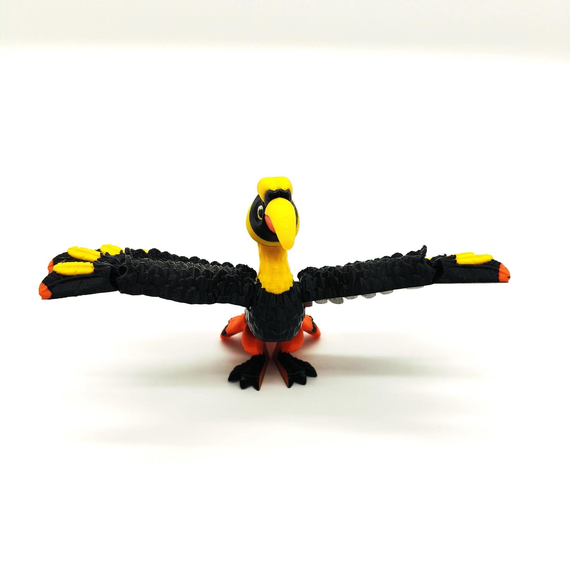 Hornbill Bird Figurine – Exotic Bird-Themed Home Décor – Nature-Inspired Wildlife Ornament – Perfect Gift for Animal Lovers and Collectors