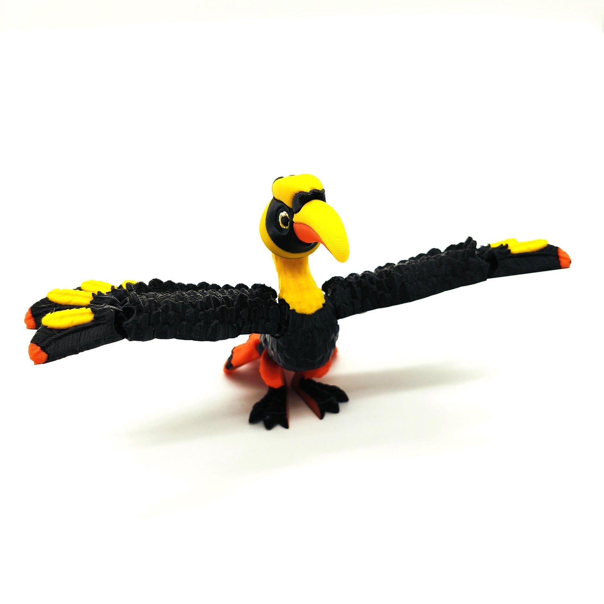 Hornbill Bird Figurine – Exotic Bird-Themed Home Décor – Nature-Inspired Wildlife Ornament – Perfect Gift for Animal Lovers and Collectors