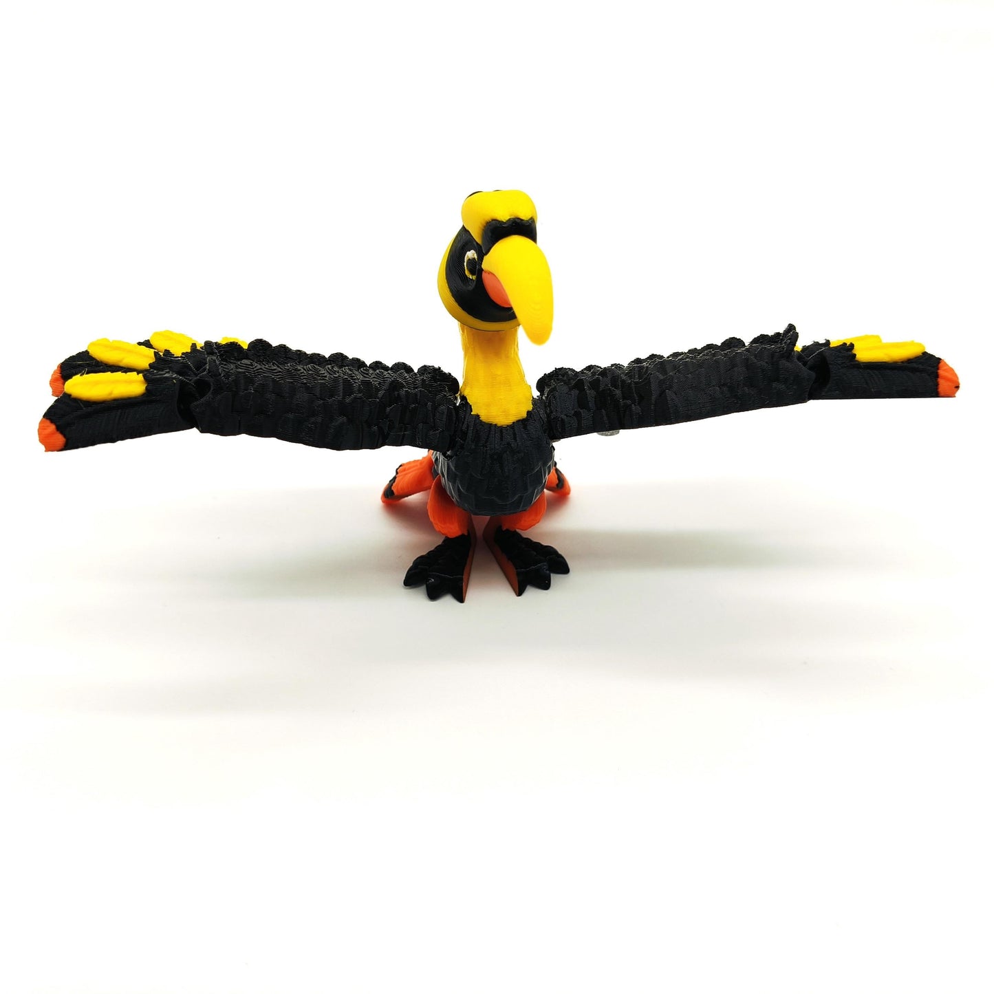 Hornbill Bird Figurine – Exotic Bird-Themed Home Décor – Nature-Inspired Wildlife Ornament – Perfect Gift for Animal Lovers and Collectors