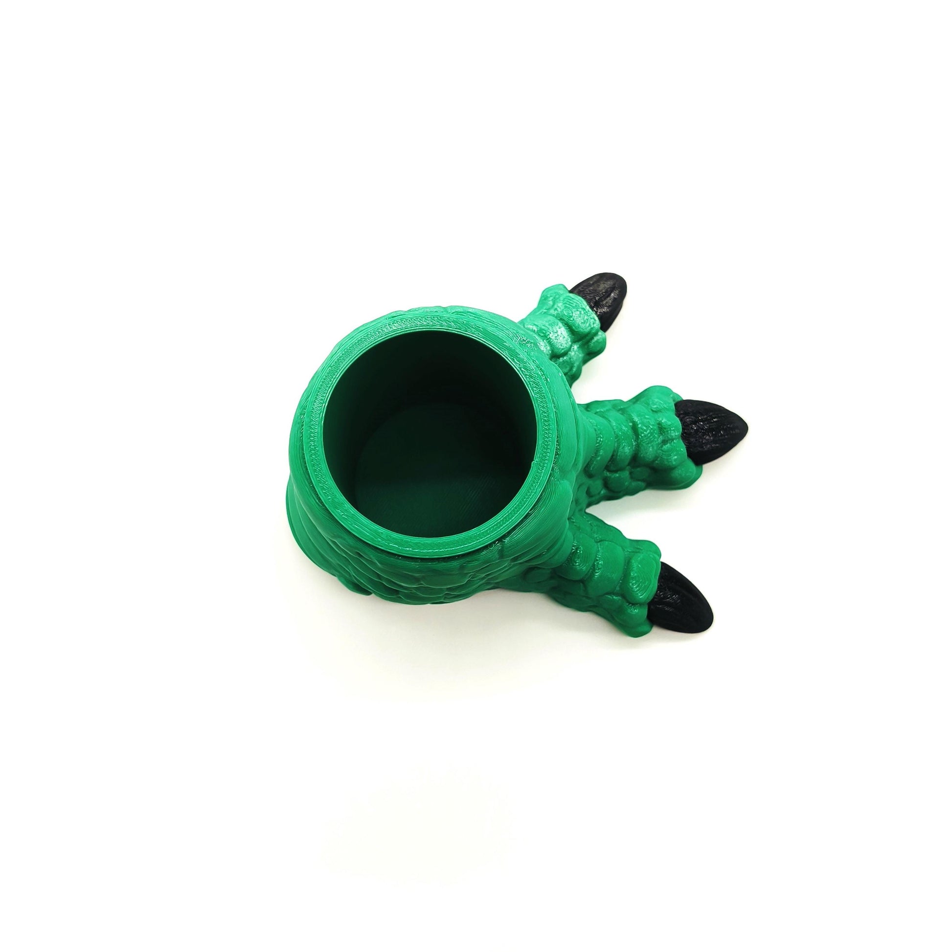 Dinosaur Claw Pencil Holder – Fun Dino Foot Desk Organizer with Realistic Black Claws – Perfect for Kids' Rooms, Office Decor, or Gifts