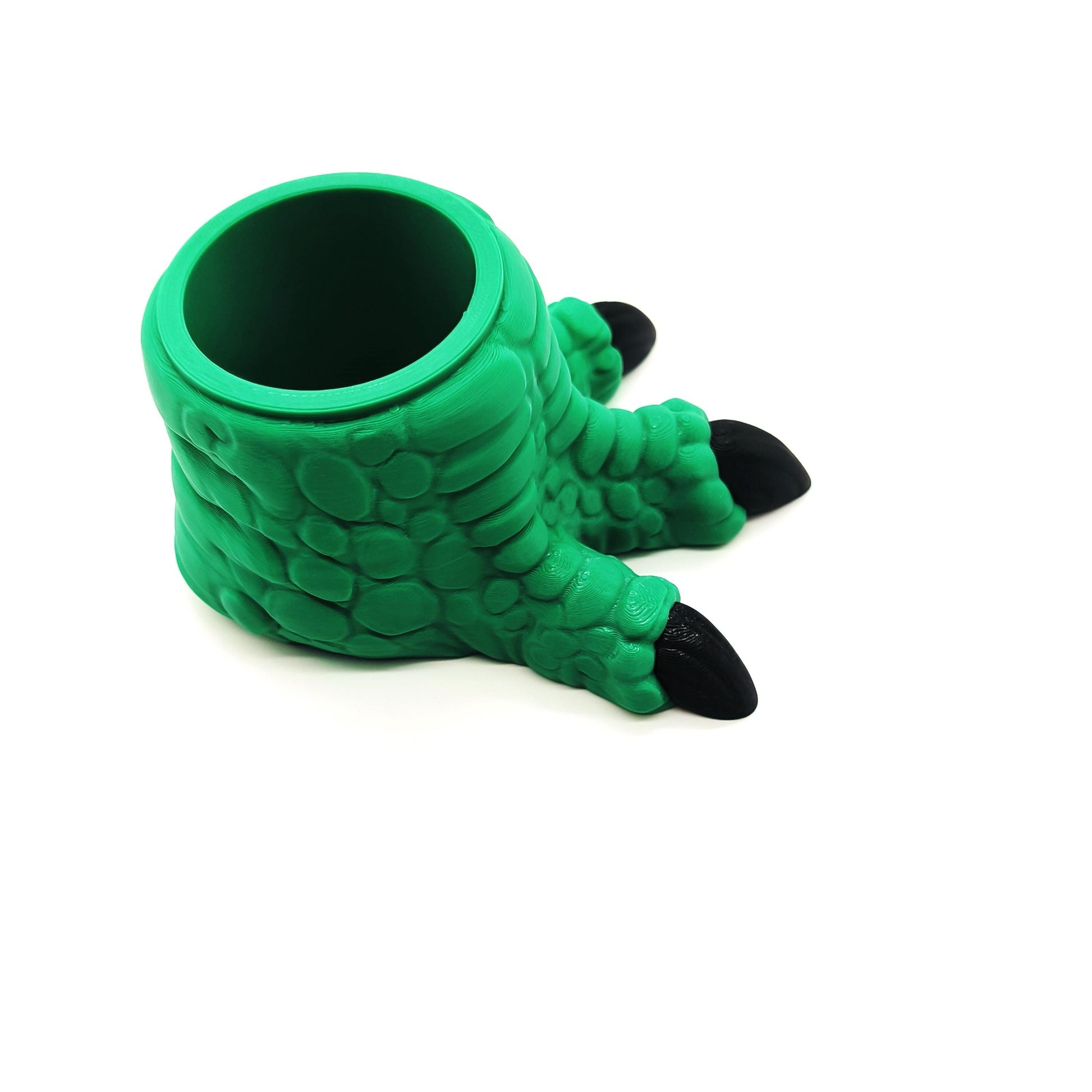 Dinosaur Claw Pencil Holder – Fun Dino Foot Desk Organizer with Realistic Black Claws – Perfect for Kids' Rooms, Office Decor, or Gifts