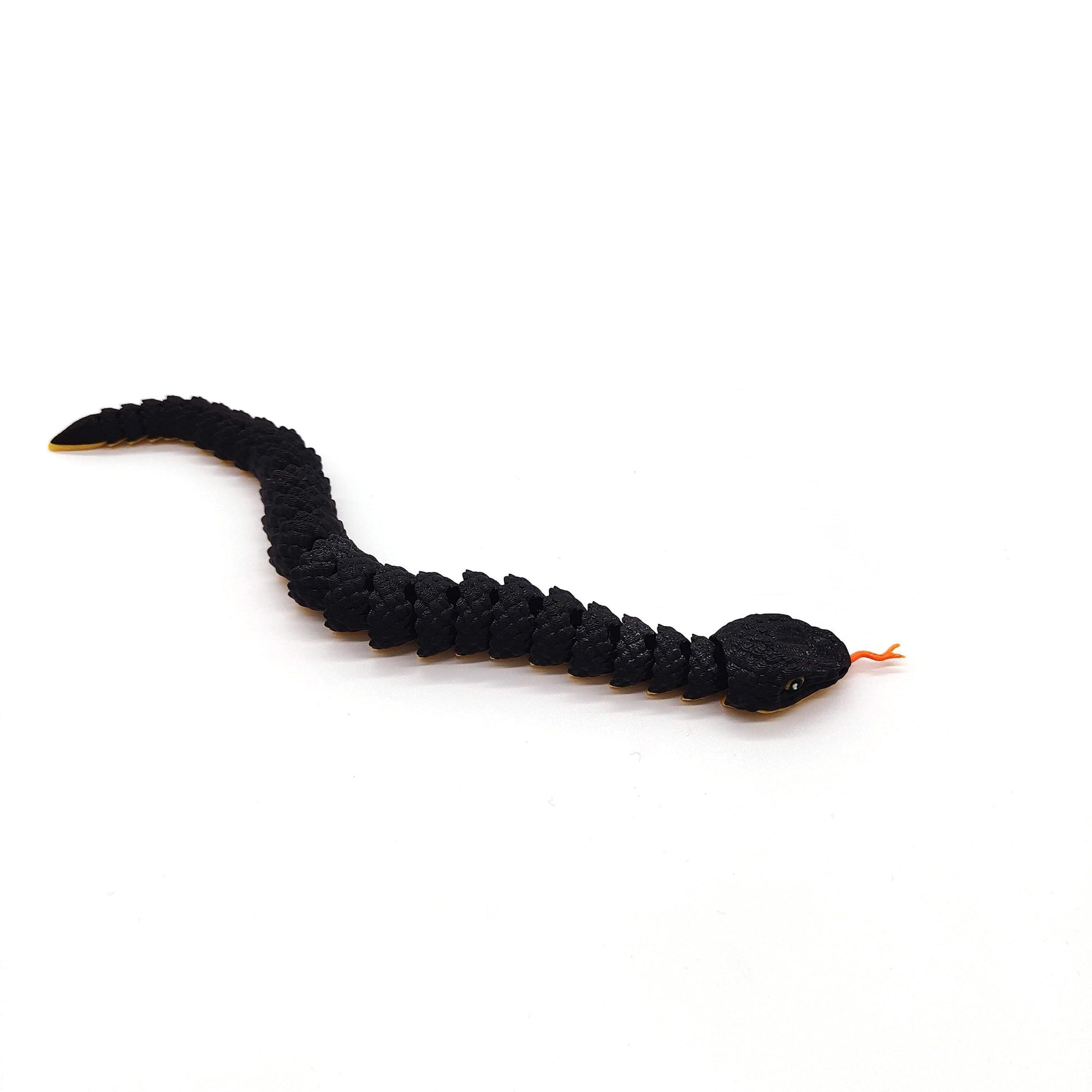 Snake with Flexible, Wiggling Motion – Perfect for Stress Relief, Fidgeting, Desk or Shelf Decor, Pet Enrichment, Educational Tools