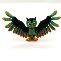 Colorful Articulated Owl Figurine – Unique Poseable Owl Collectible, Perfect for Bird Lovers and Home Decor, Unique Home Decor, Collectibles