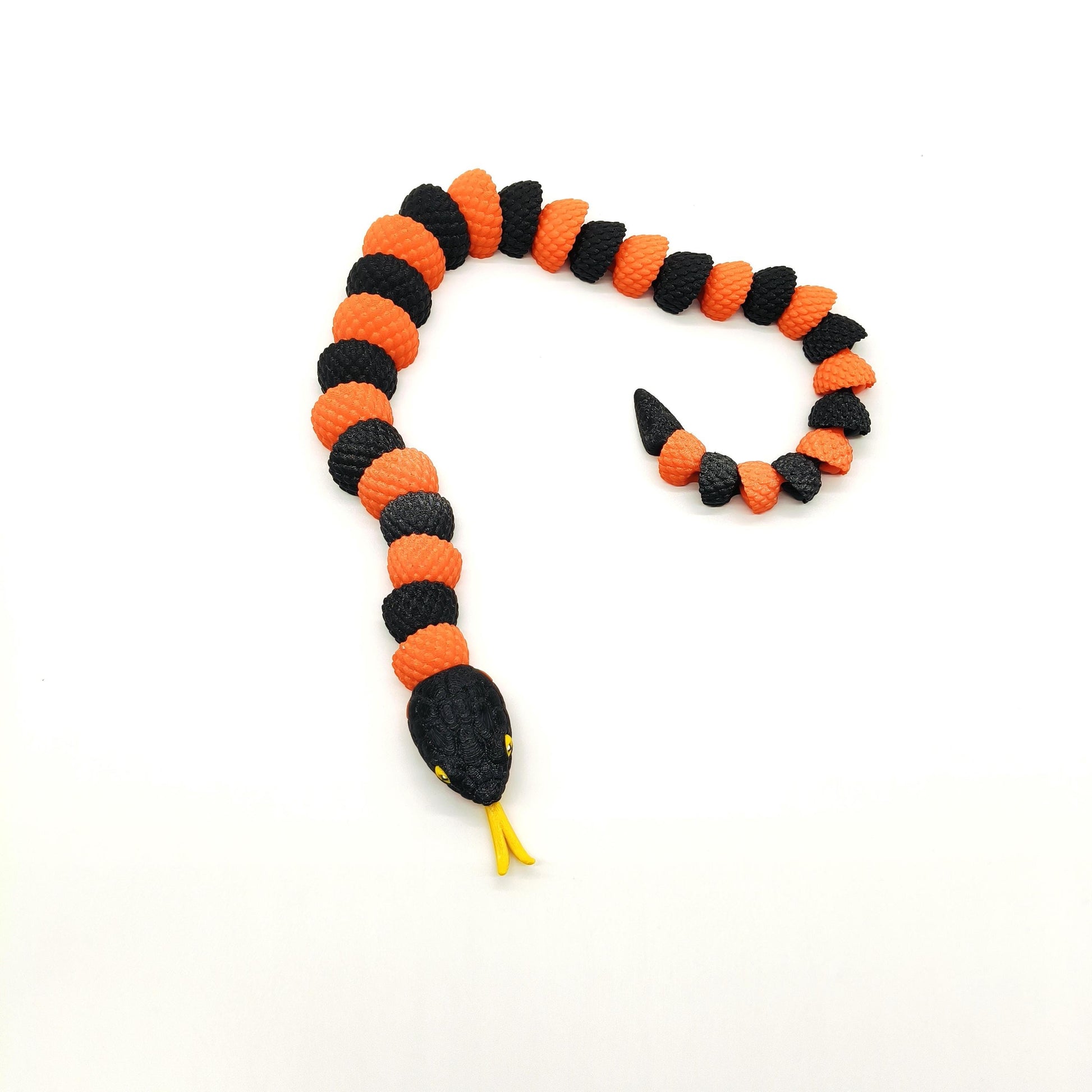 Copperhead Snake Toy - Movable Snake Figure, Perfect for Display, or Educational Use, Gift for Snake Lovers and Nature Enthusiasts