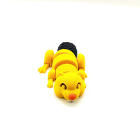 Adorable Articulated Beaver Toy – Cute Flexible Animal Figure with Movable Parts – Charming Desk Buddy Gift for Animal Lovers and Kids