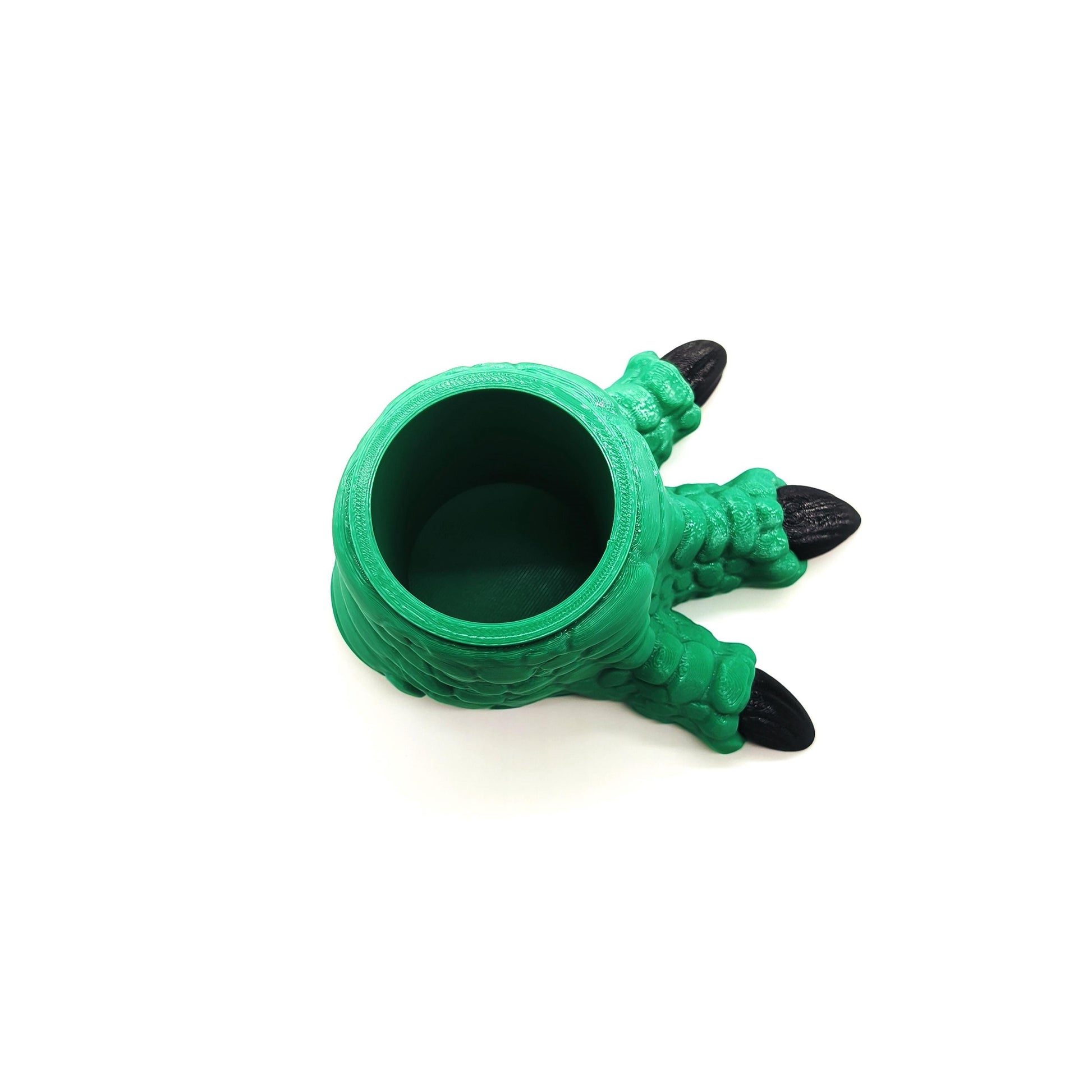 Dinosaur Claw Pencil Holder – Fun Dino Foot Desk Organizer with Realistic Black Claws – Perfect for Kids' Rooms, Office Decor, or Gifts