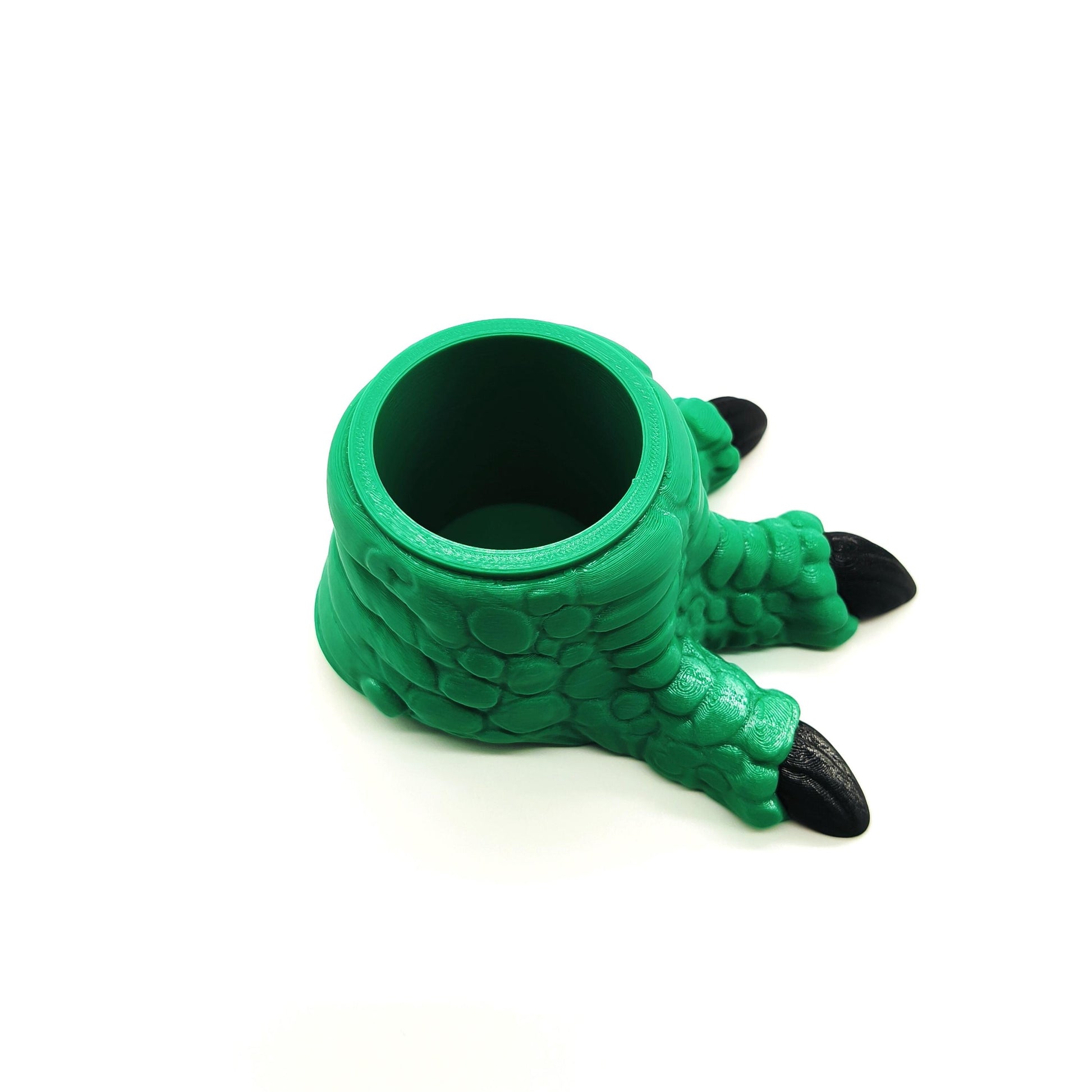 Dinosaur Claw Pencil Holder – Fun Dino Foot Desk Organizer with Realistic Black Claws – Perfect for Kids' Rooms, Office Decor, or Gifts