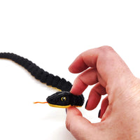 Snake with Flexible, Wiggling Motion – Perfect for Stress Relief, Fidgeting, Desk or Shelf Decor, Pet Enrichment, Educational Tools