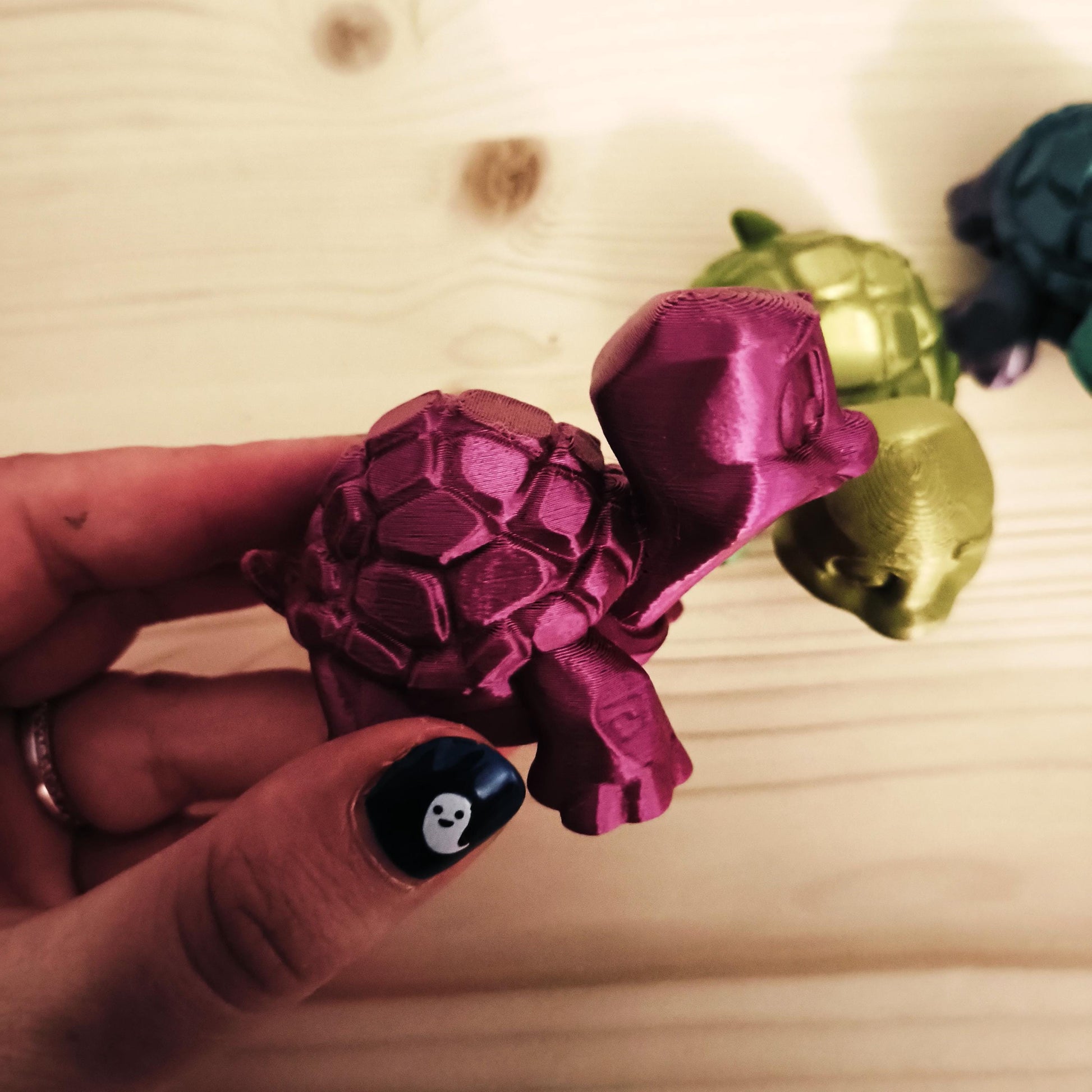 Turtle Figurine | Decorative Terrapin Sculpture | Unique Tortoise Ornament for Home Décor | Collectible Reptile Art Piece