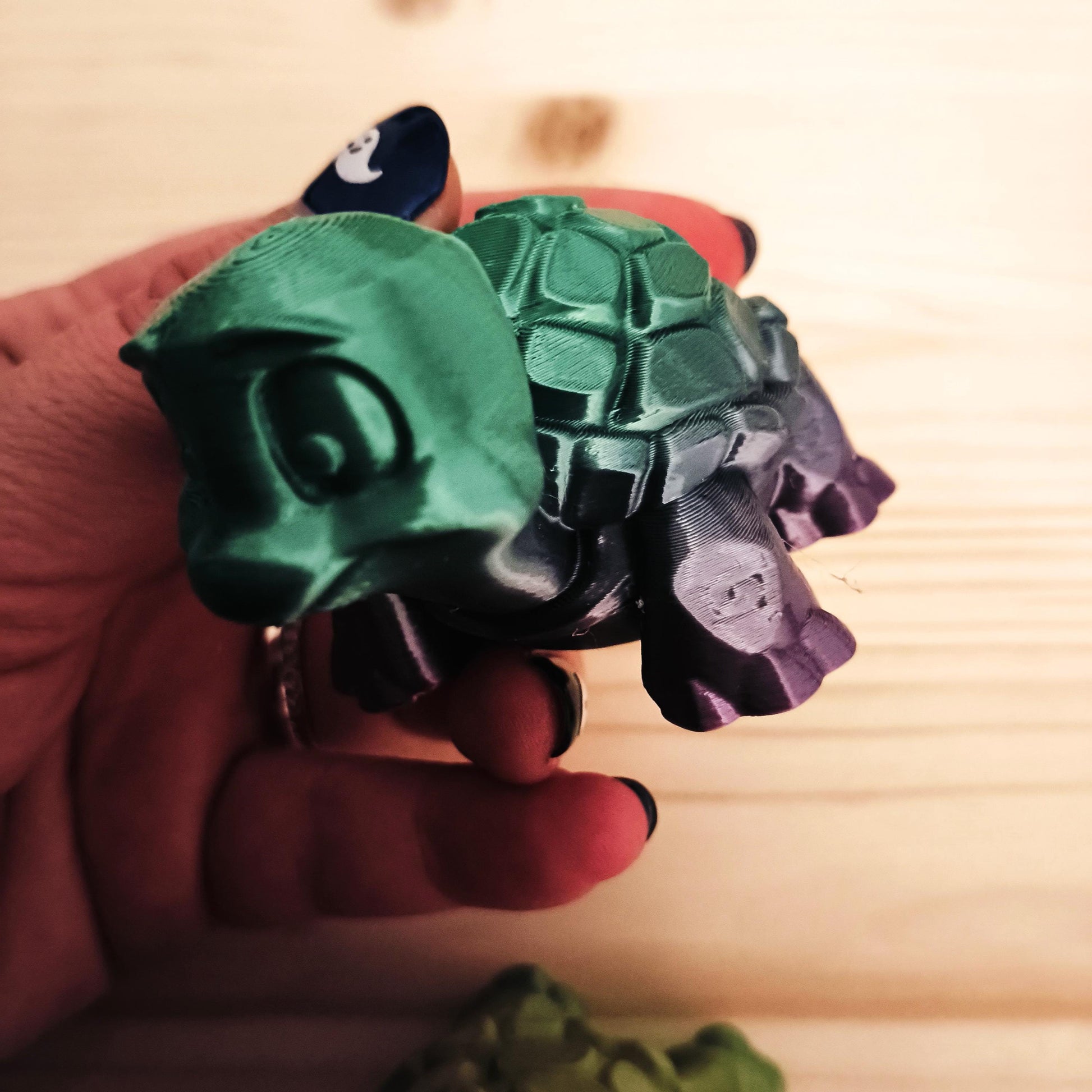 Turtle Figurine | Decorative Terrapin Sculpture | Unique Tortoise Ornament for Home Décor | Collectible Reptile Art Piece